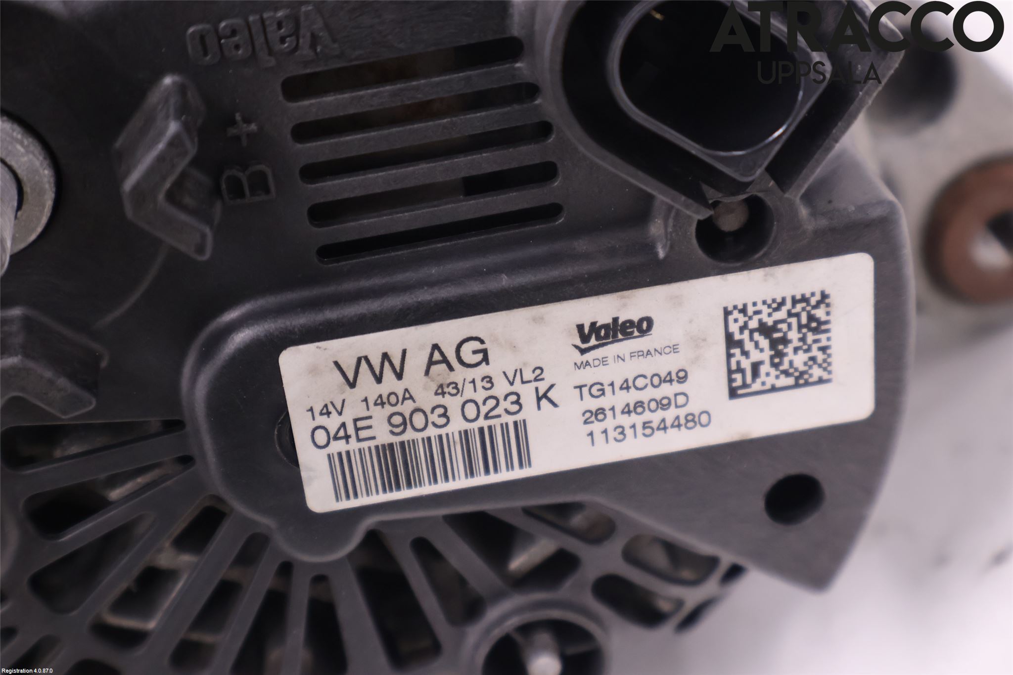 Volkswagen VW GOLF / E-GOLF VII 13-20 Generator