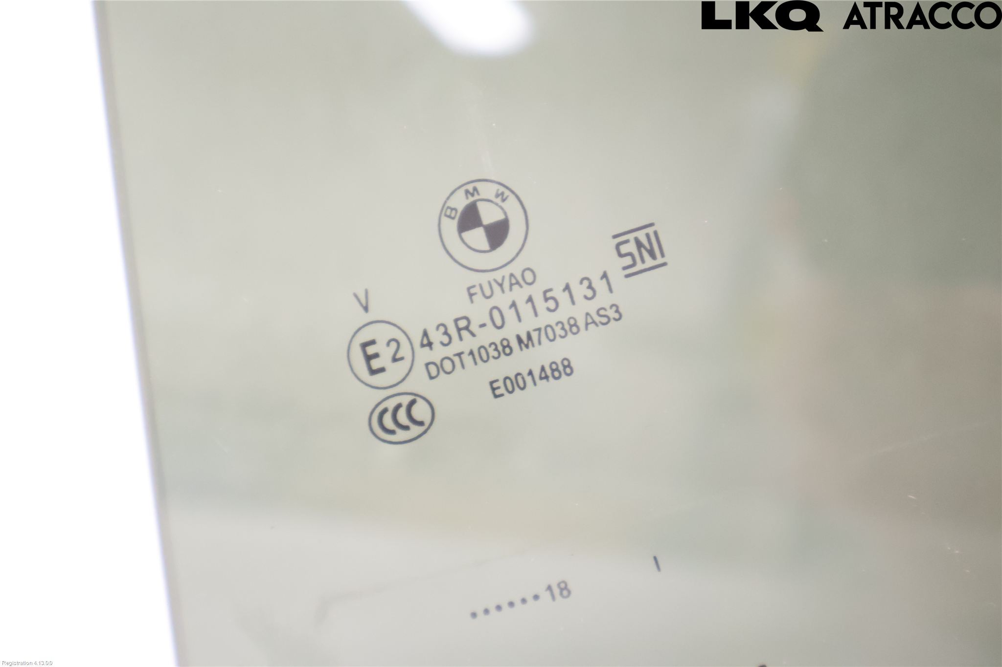 BMW X3 G01 18- Dörruta Bak Vänster