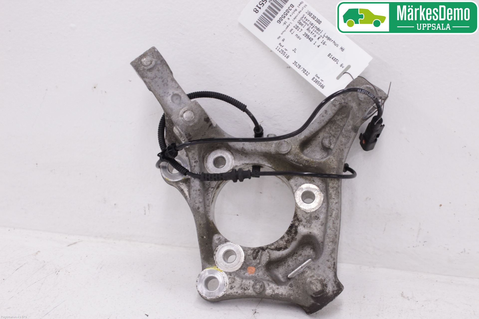 Opel ASTRA K 16-22 Styrspindel Lagerhus Hö