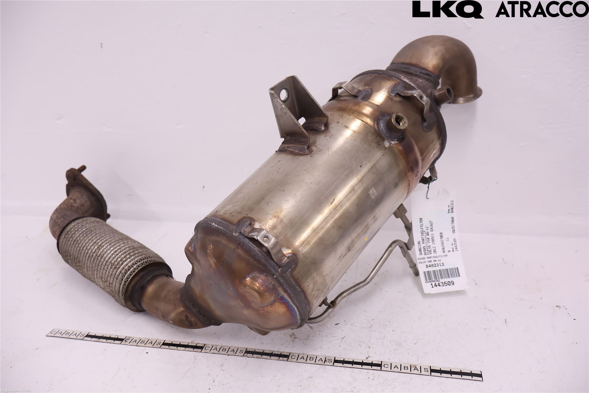 Volvo V50 08-12 Avgas Partikelfilter