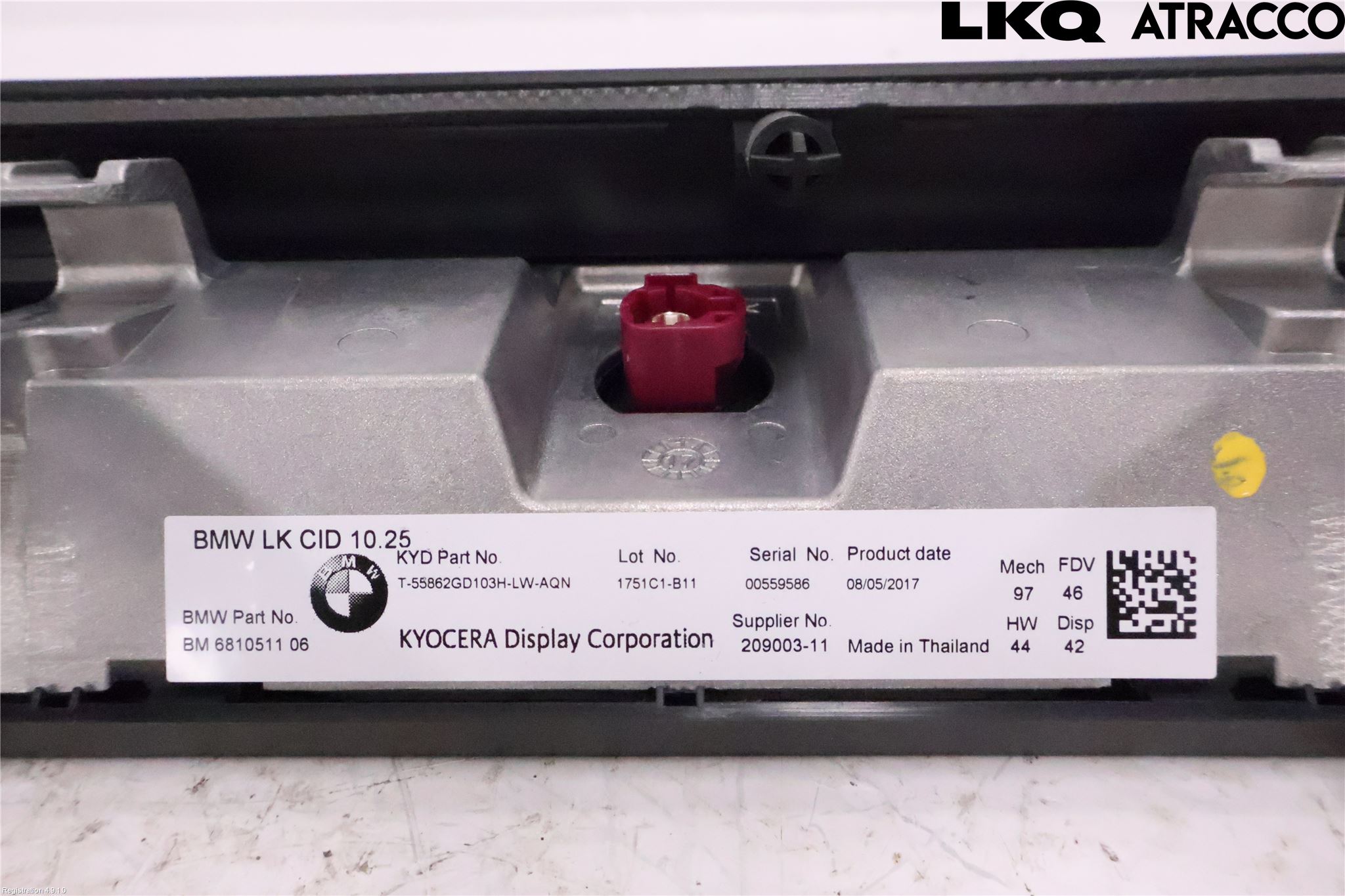 BMW 5 G30/G31/F90 17-23 Bildskärm