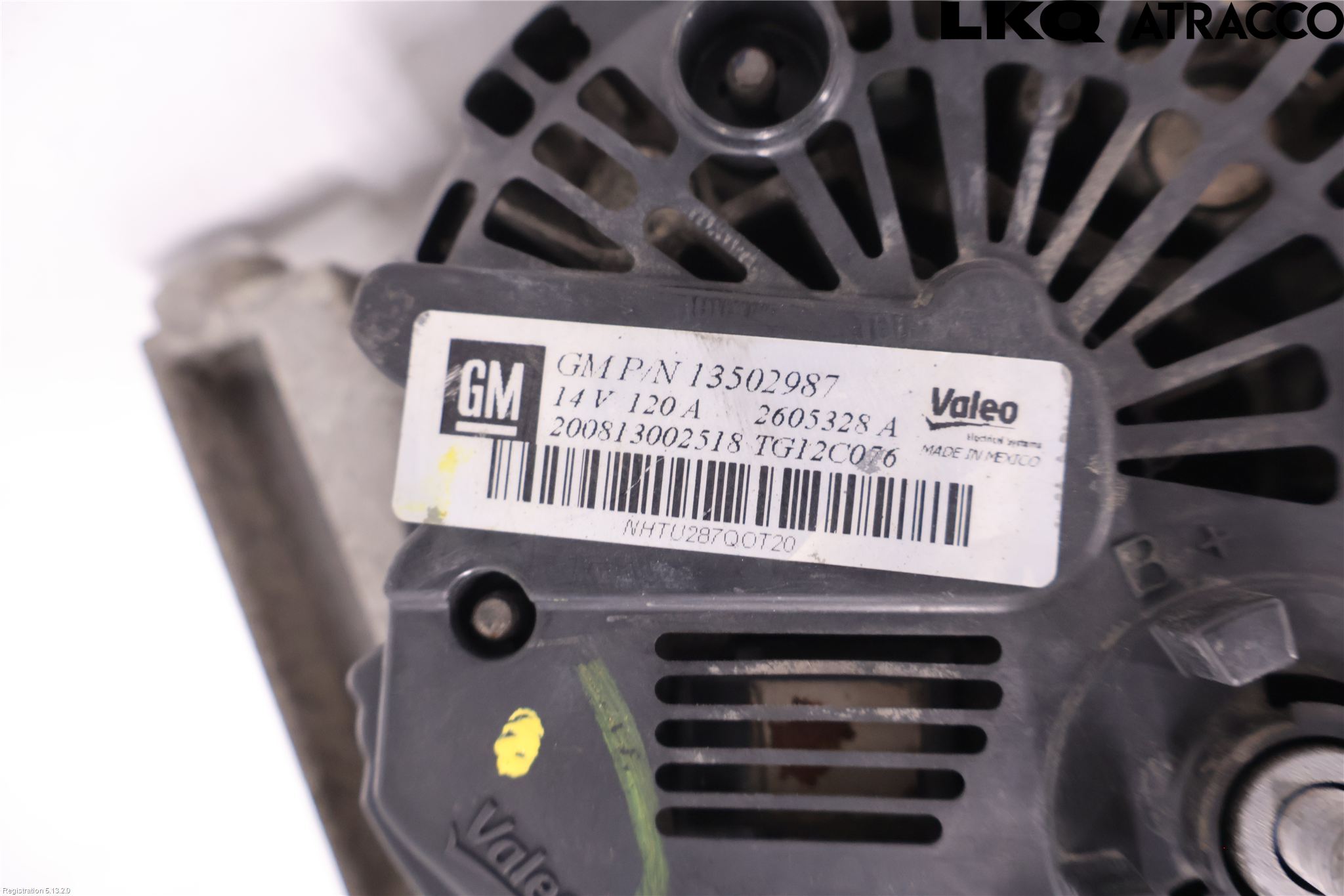 Opel ASTRA J 10-15 Generator