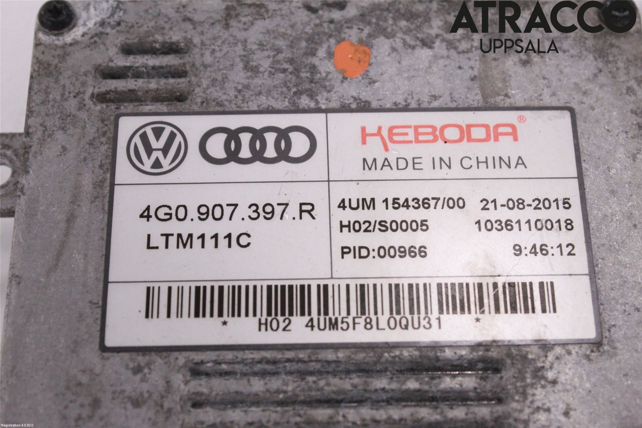 Audi A6/S6 4G 11-18 Styrenhet Strålkastare