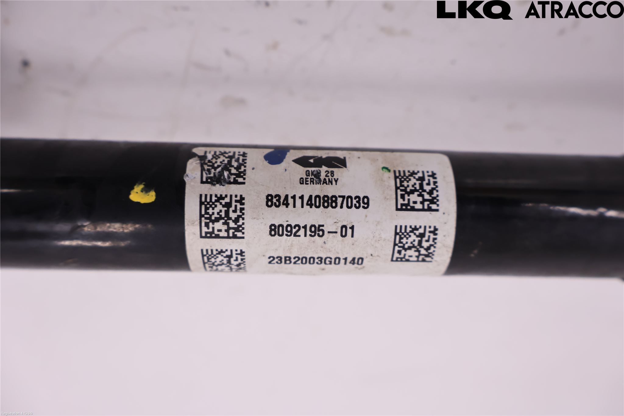 BMW 3 G20/G21/G80/G81 19- Drivaxel Fram Vänster
