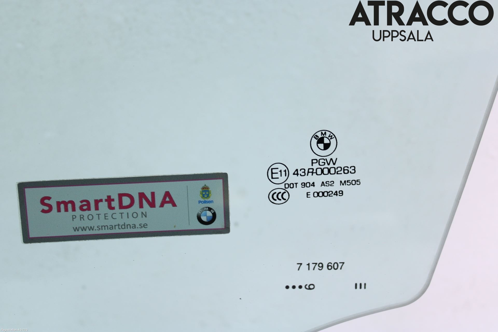 BMW X6 E71/E72   08-14 Dörruta Fram Vänster