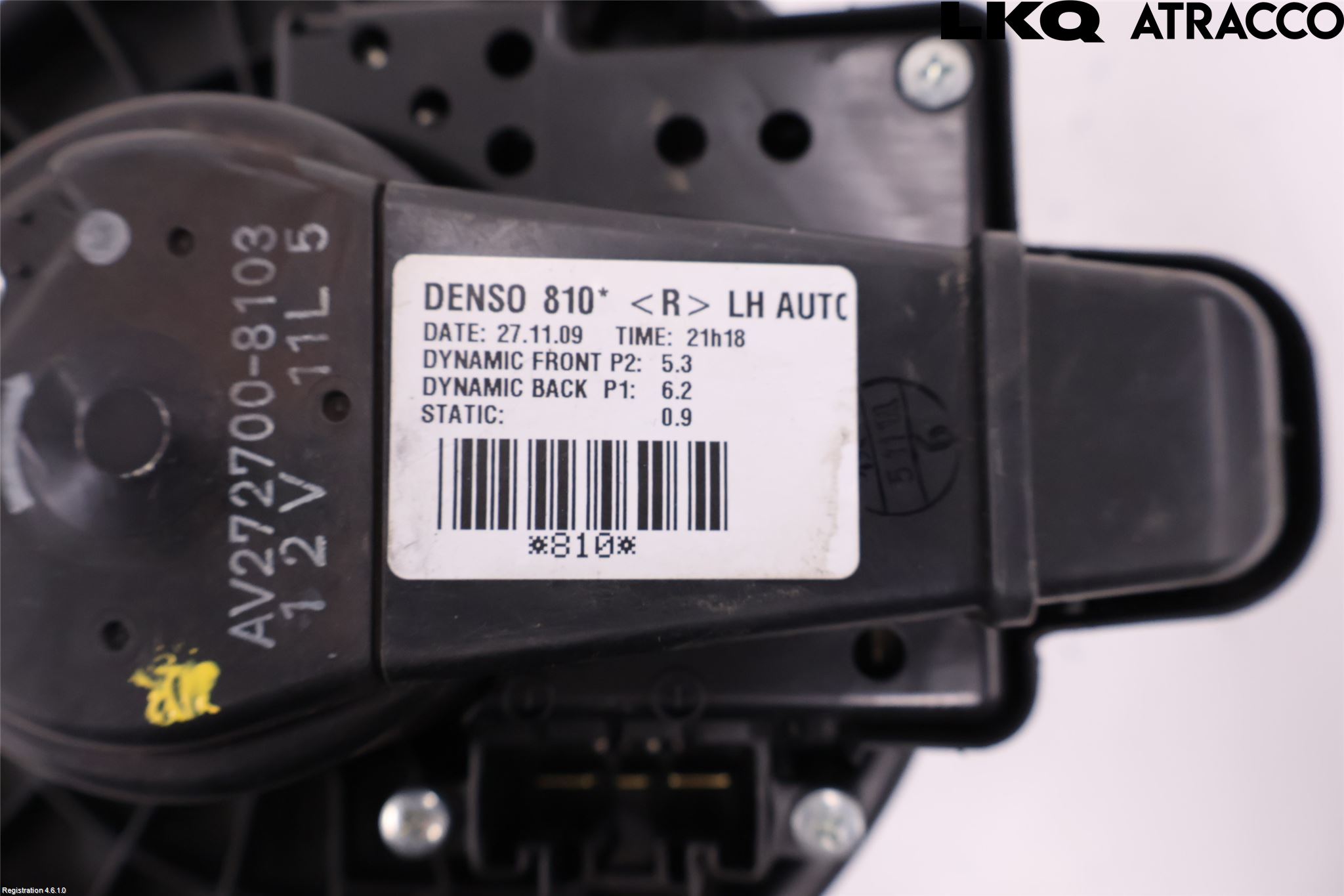 Toyota AURIS 10-12 Värmefläkt
