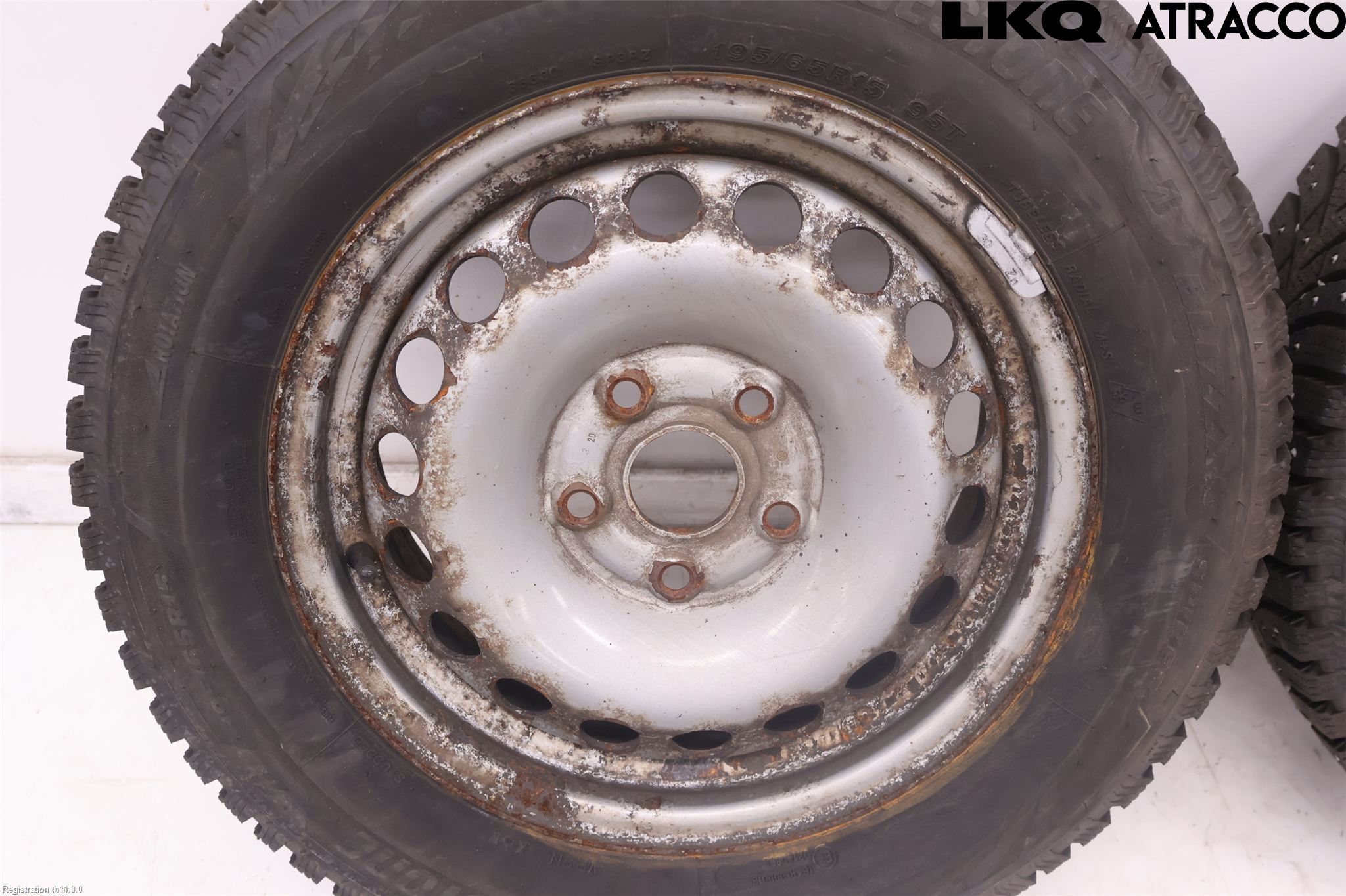 Volkswagen VW CADDY 16-20 Vinterdäck Plåtfälg 4St