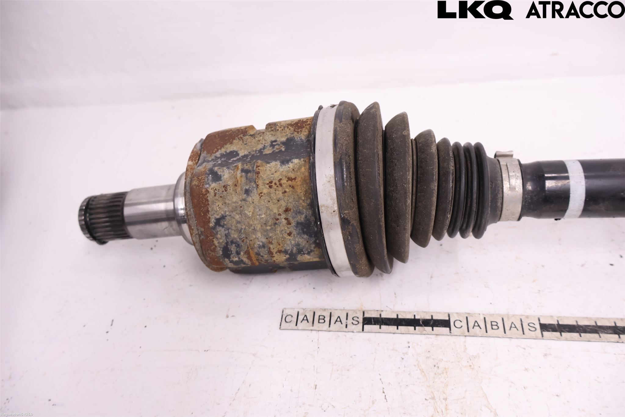 Toyota bZ4X EA10 22- Drivaxel Fram Vänster