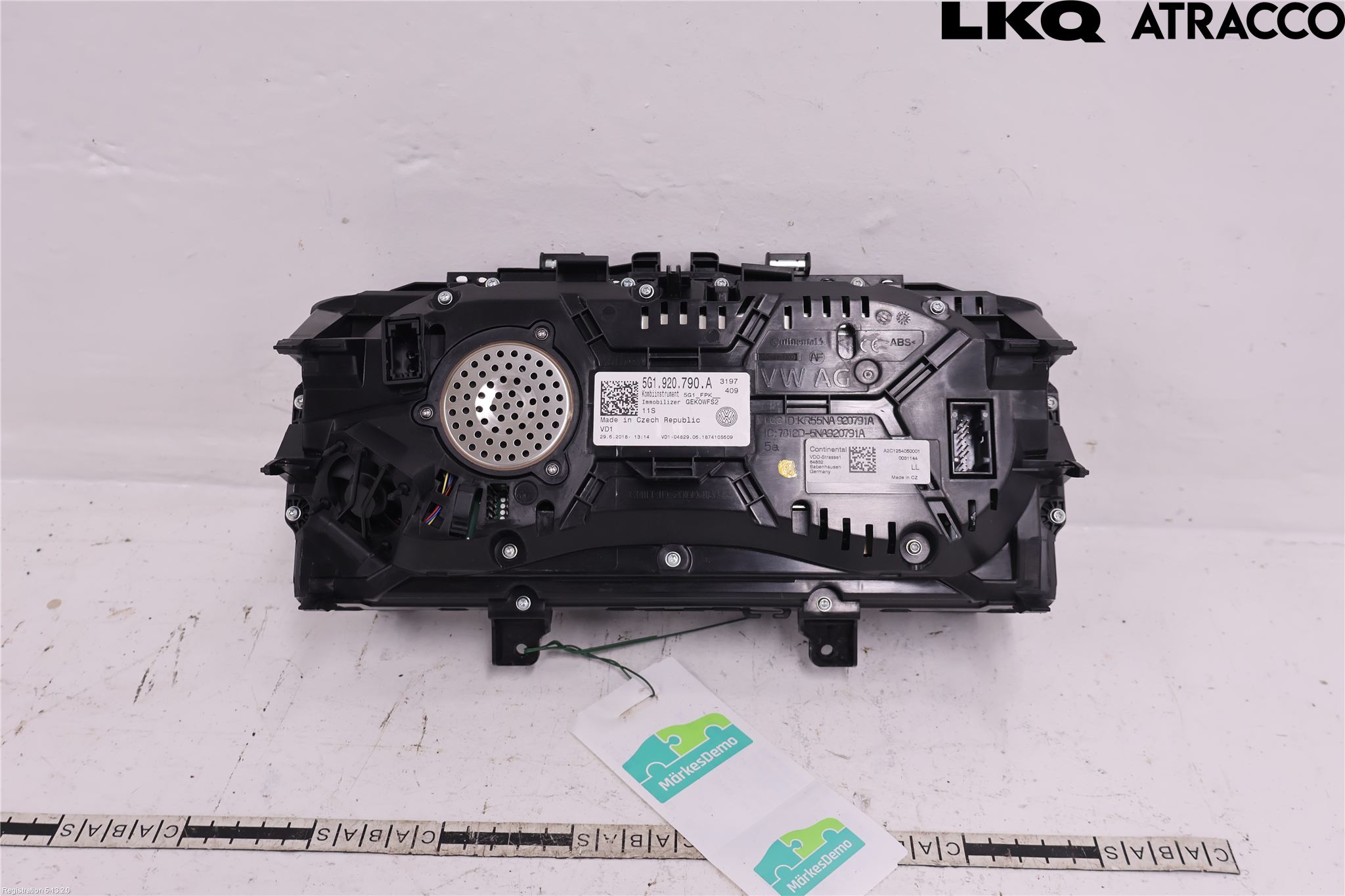 Volkswagen VW GOLF / E-GOLF VII 13-20 Instrument Komb