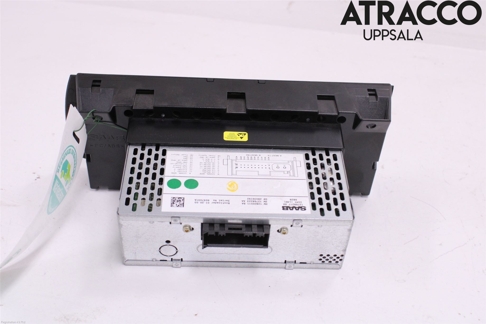 Saab 9-3 VER 2 Cd Radio - Multimediapanel