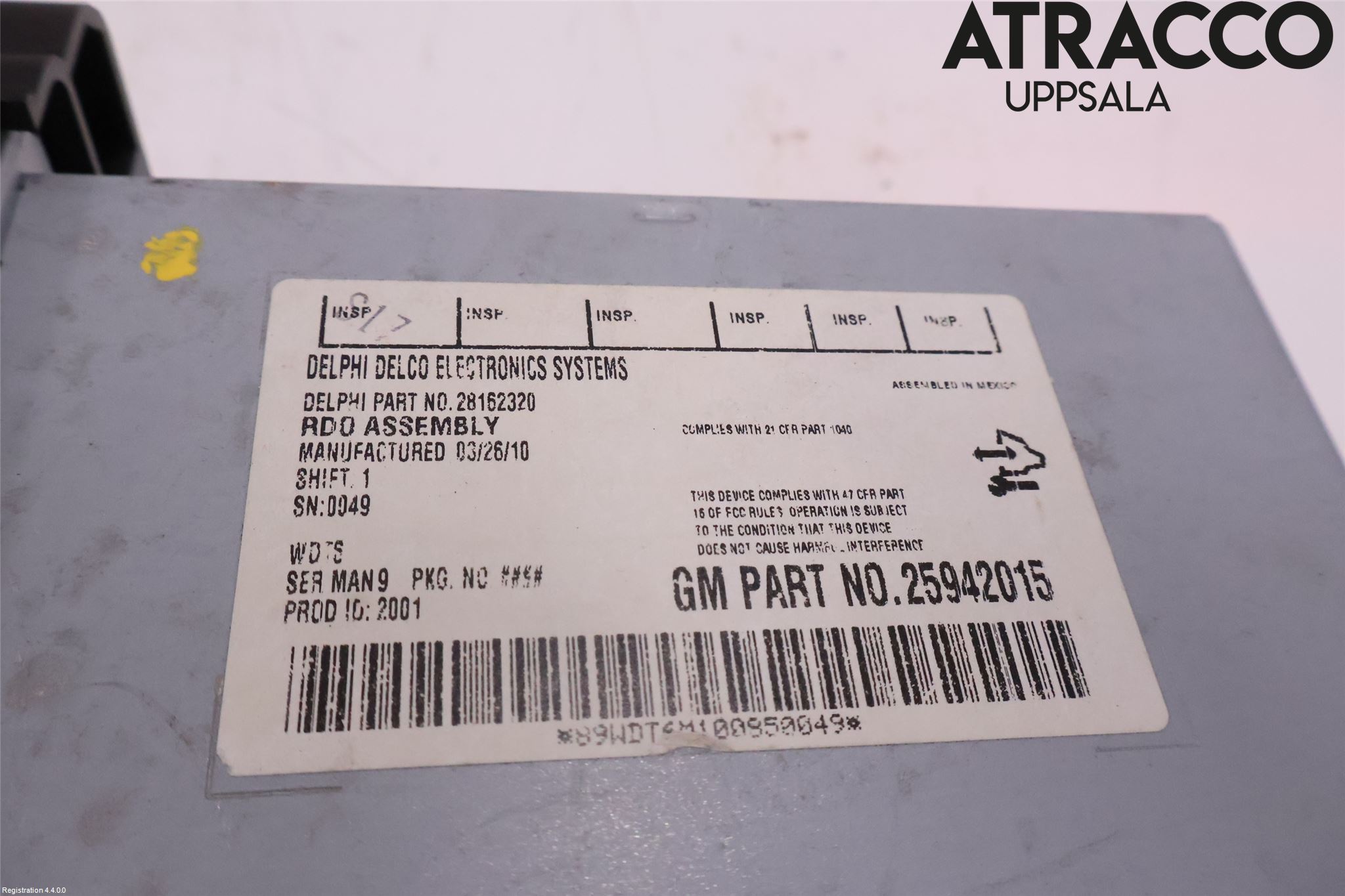 Chevrolet EXPRESS Cd Radio - Multimediapanel