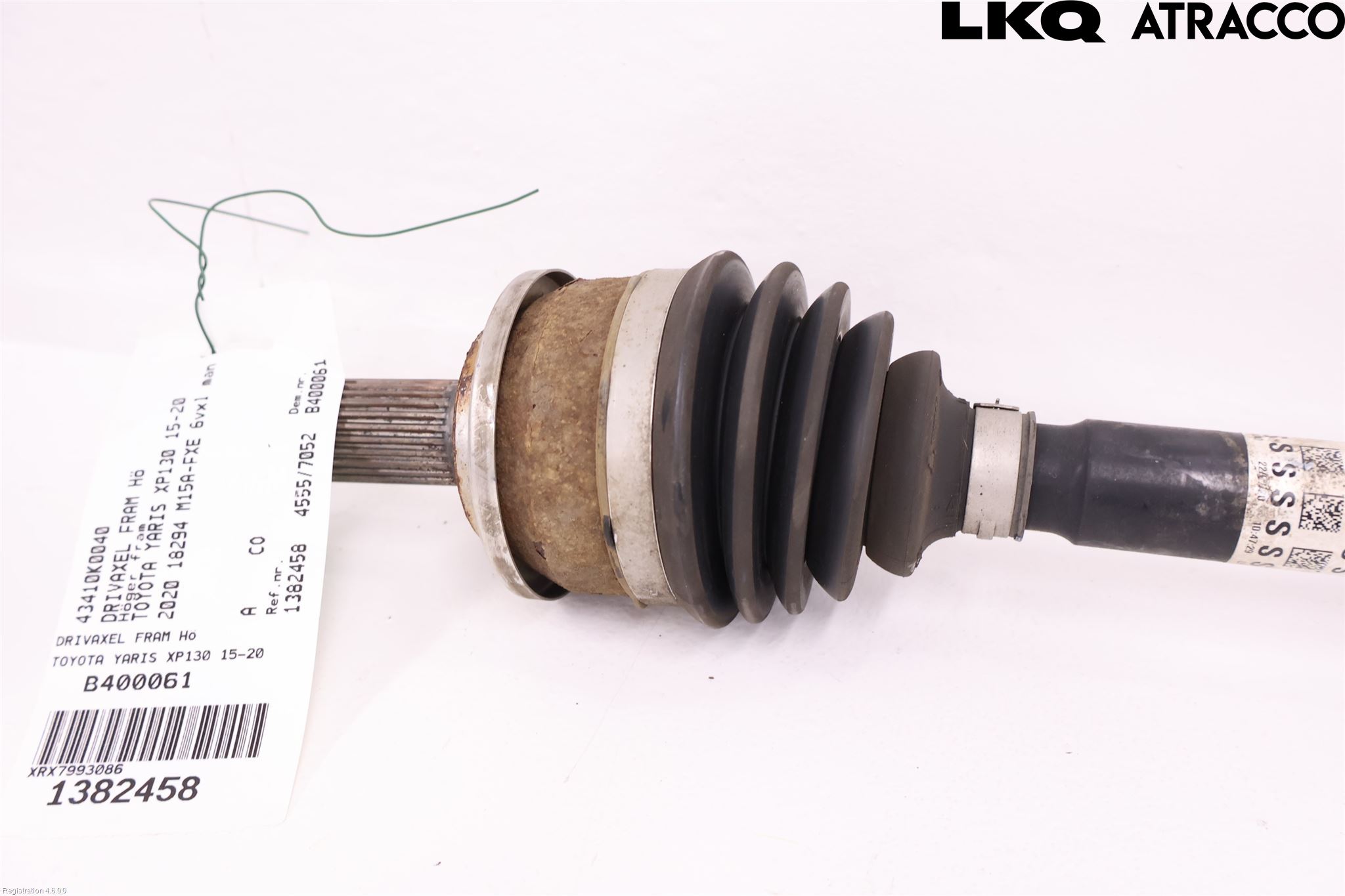 Toyota YARIS XP21 20- Drivaxel Fram Höger