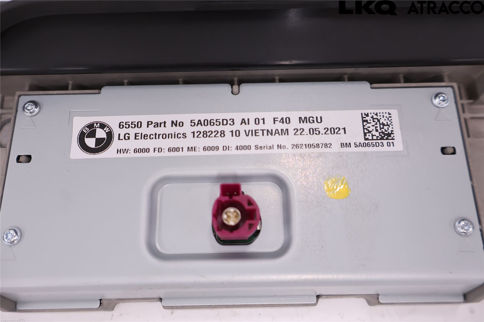 BMW 1 F40 19- Bildskärm