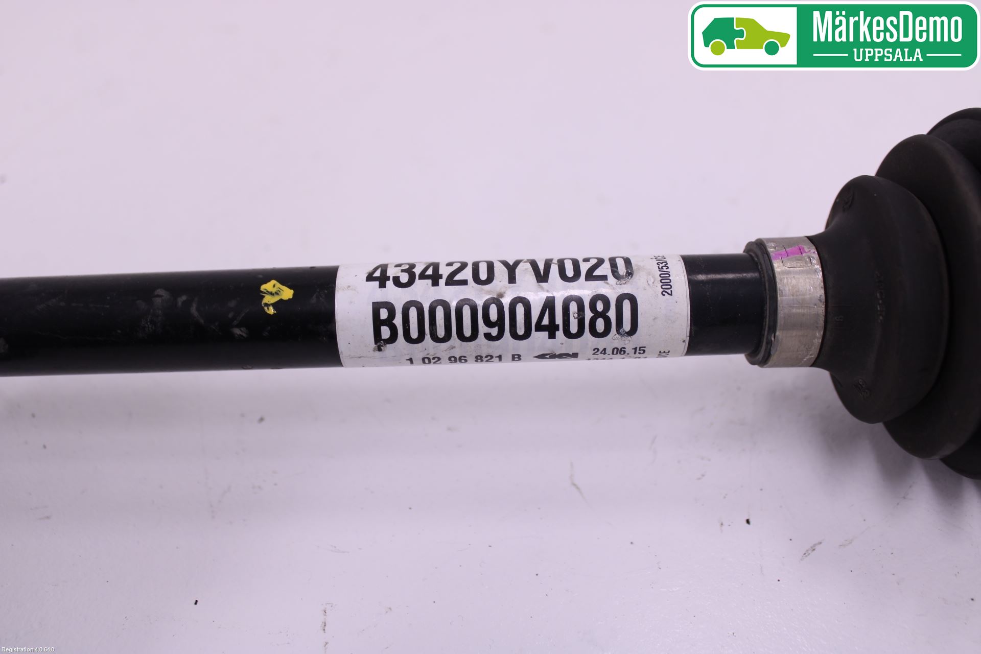 Citroen C1 14-22 Drivaxel Fram Vänster