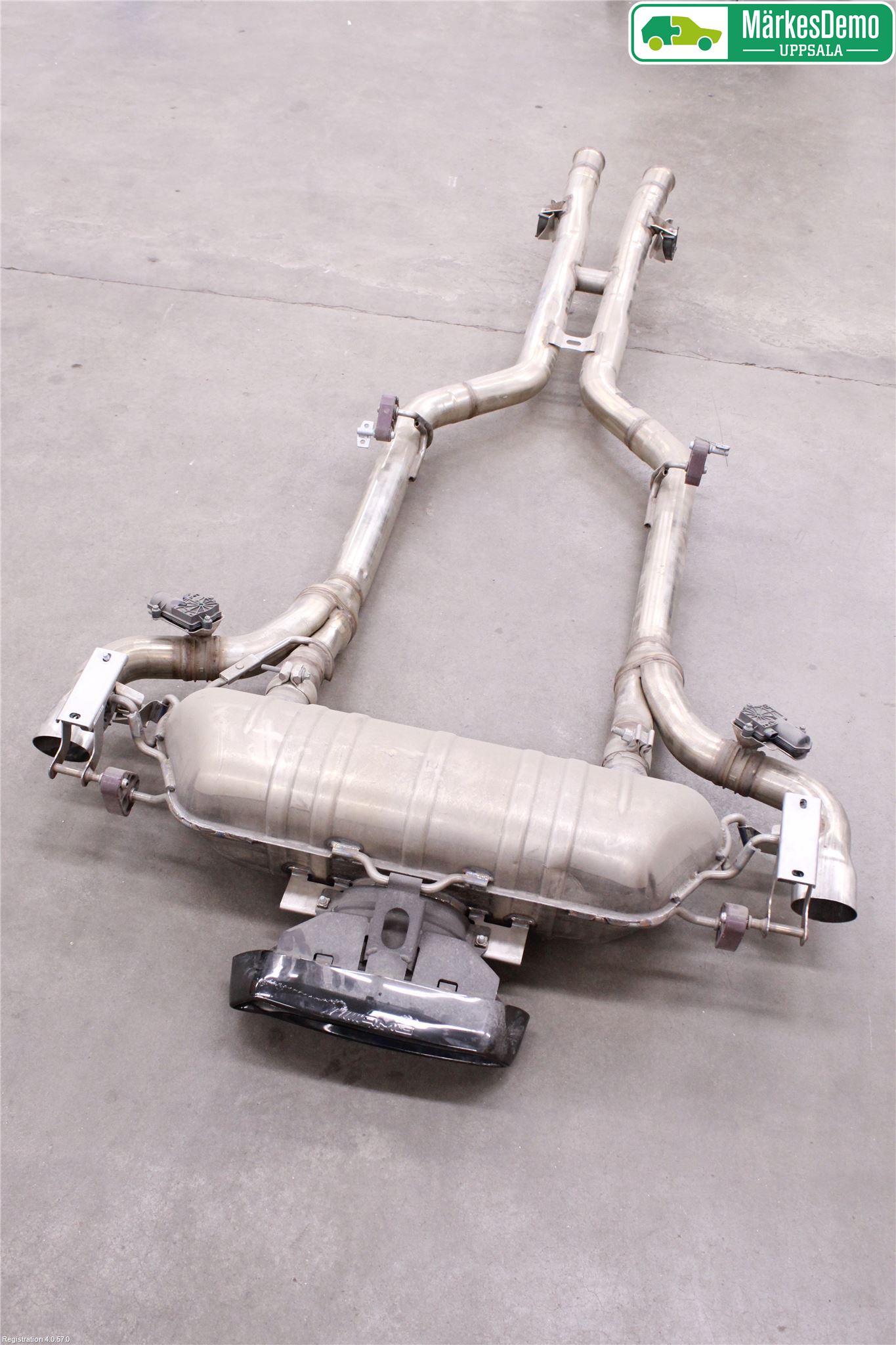 Mercedes-Benz MB AMG GT (C190/R190) 14-22 Avgassystem Komp Ej Kat