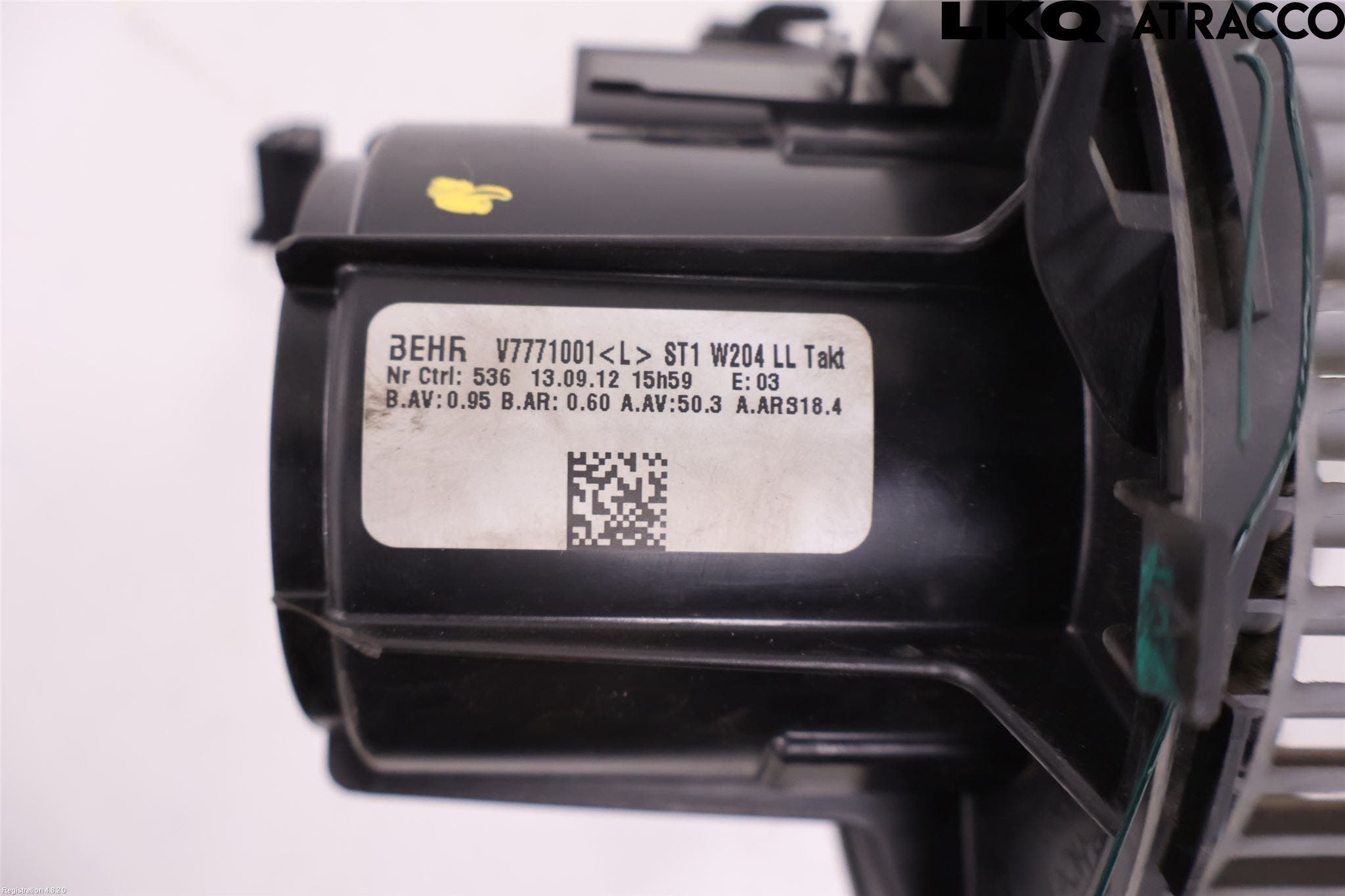 Mercedes-Benz MB C-KLASS (W204) 07-15 Värmefläkt