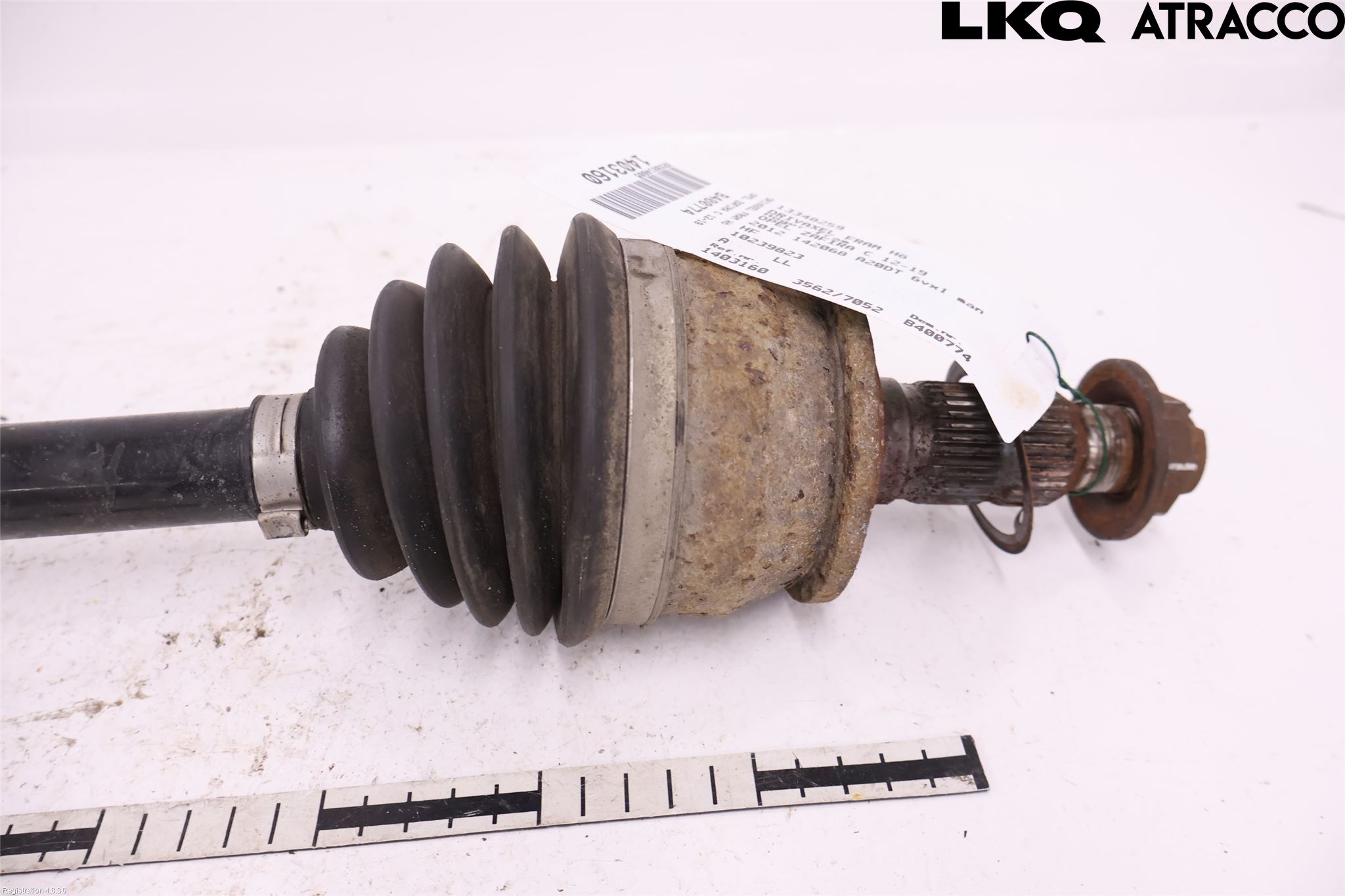 Opel ZAFIRA C 12-19 Drivaxel Fram Höger