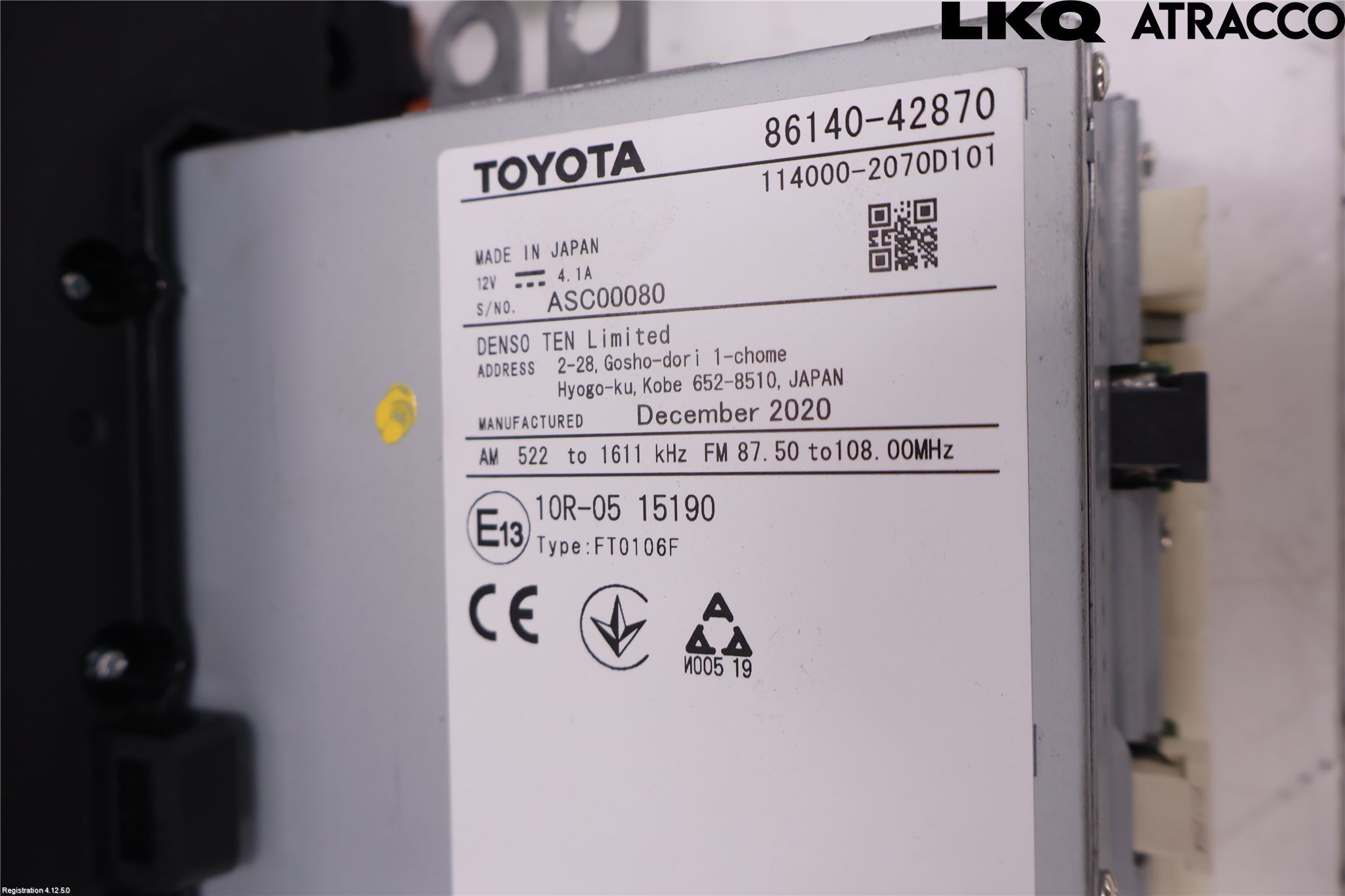 Toyota RAV4 19- Cd Radio - Multimediapanel