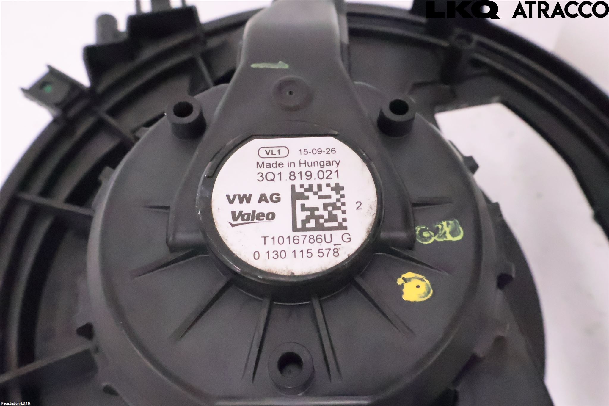 Volkswagen VW PASSAT 15-19 Värmefläkt