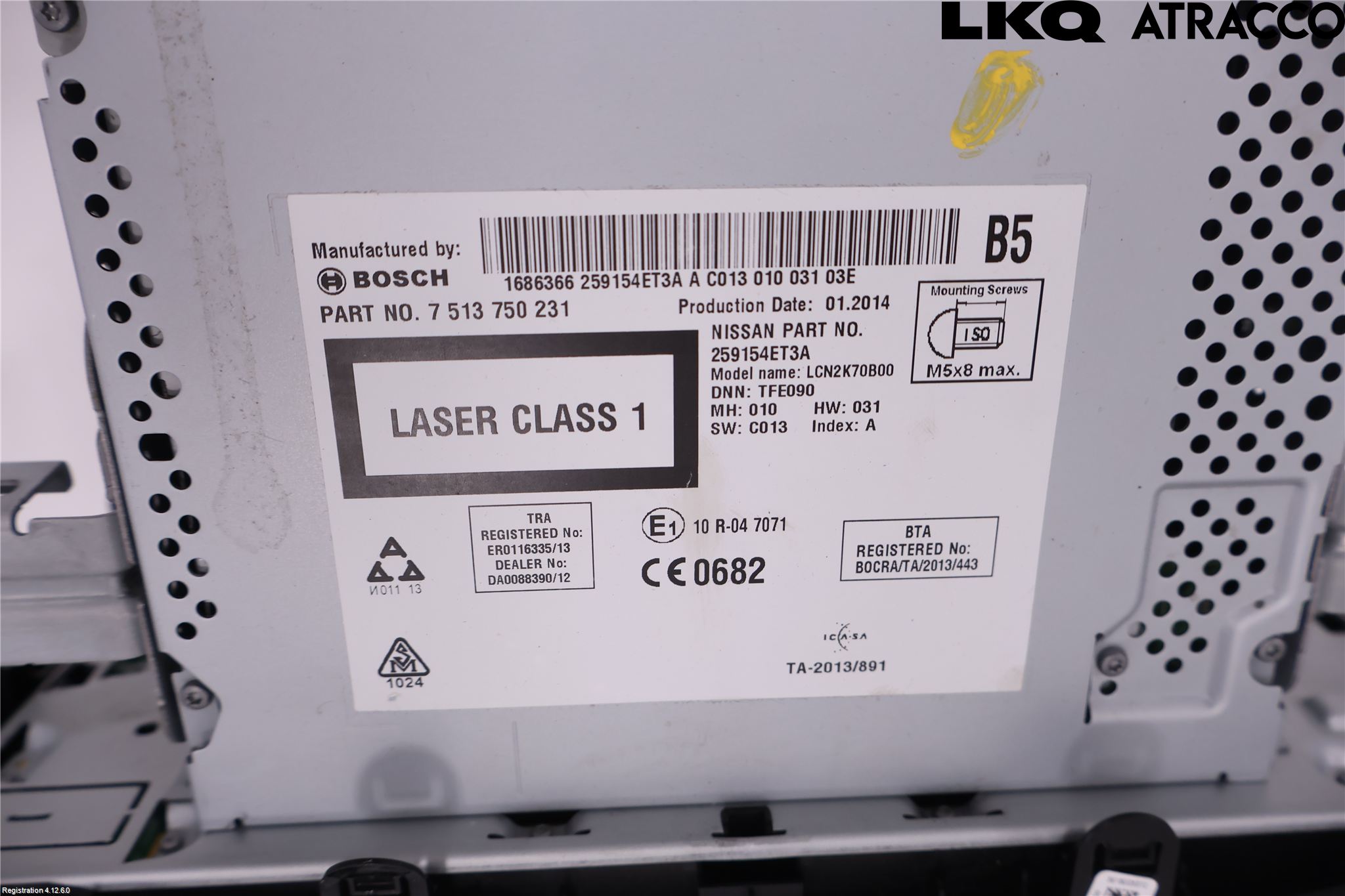 Nissan QASHQAI 14-17 Gps Navigator
