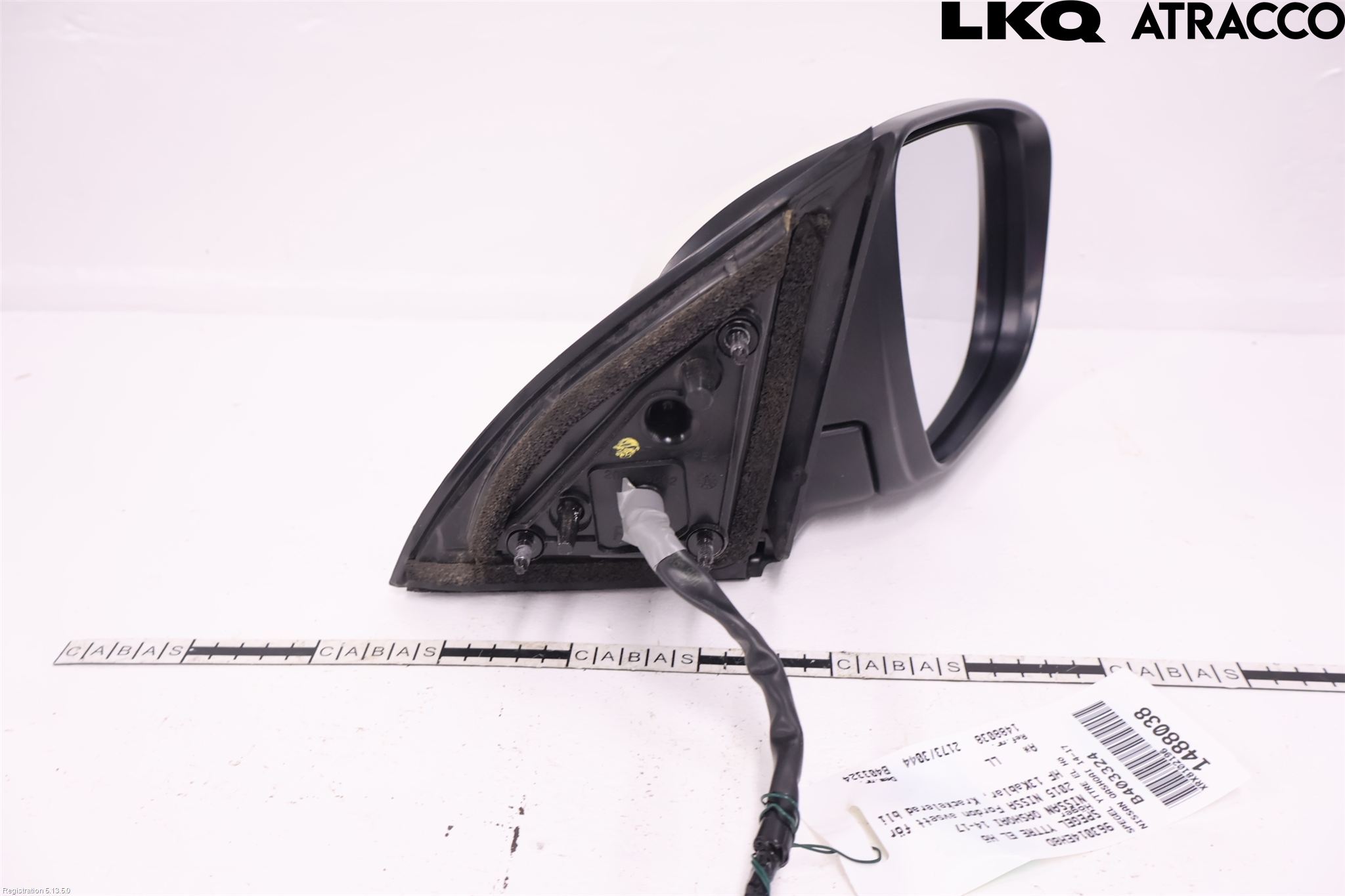 Nissan QASHQAI 14-17 Spegel Yttre El Hö
