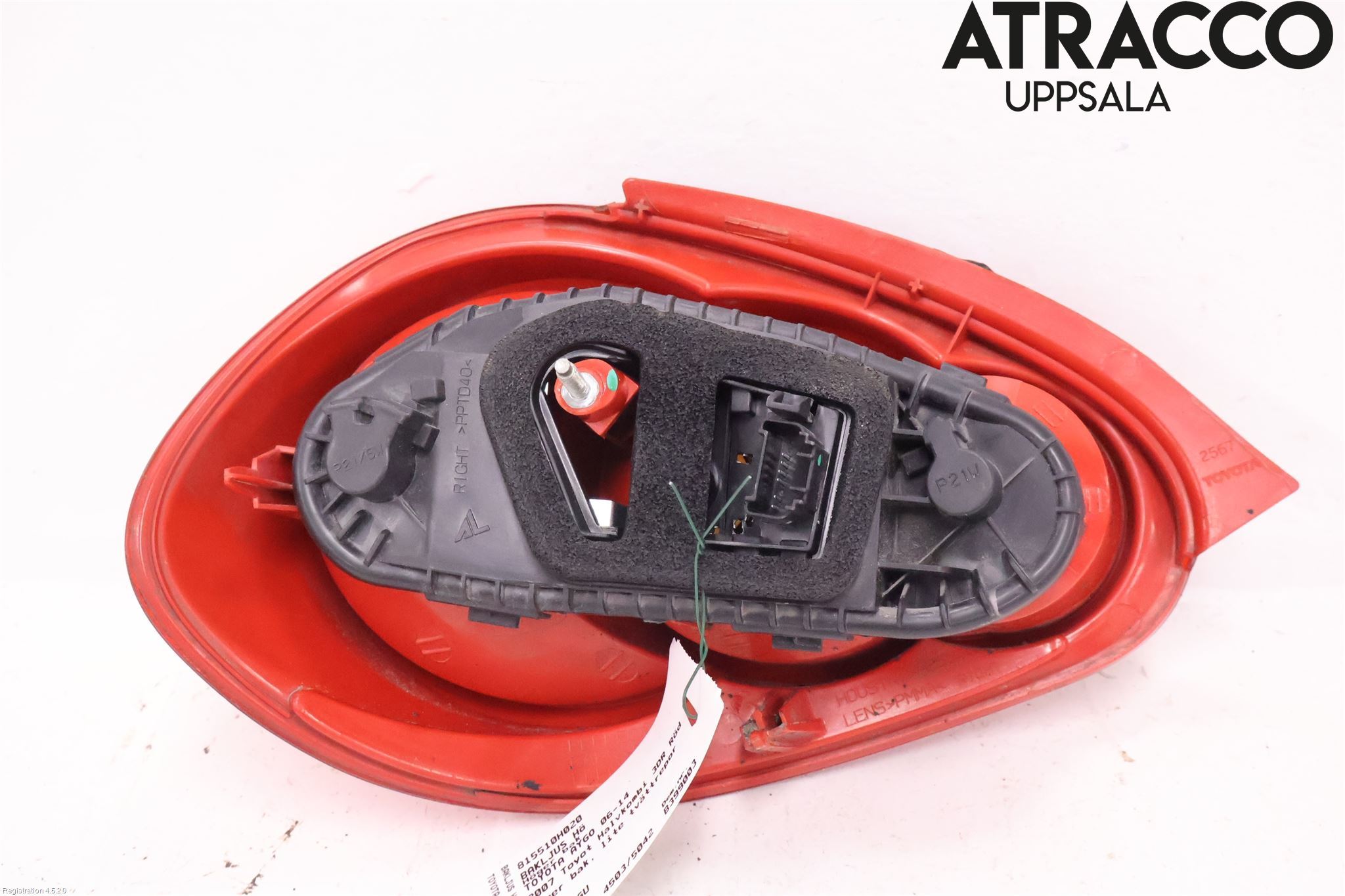 Toyota AYGO 06-14 Bakljus Höger