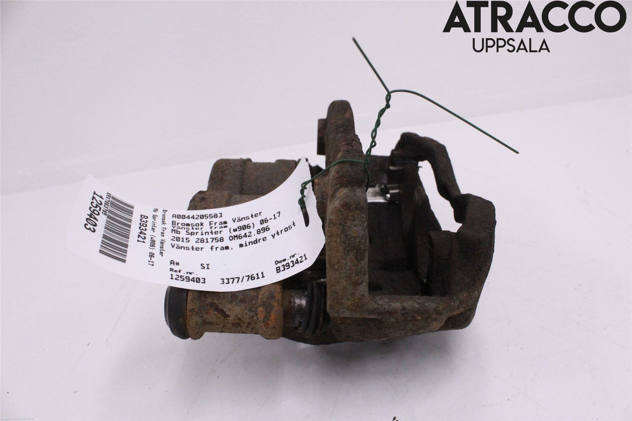 Mercedes-Benz MB SPRINTER (W906) 06-18 Bromsok Fram Vänster