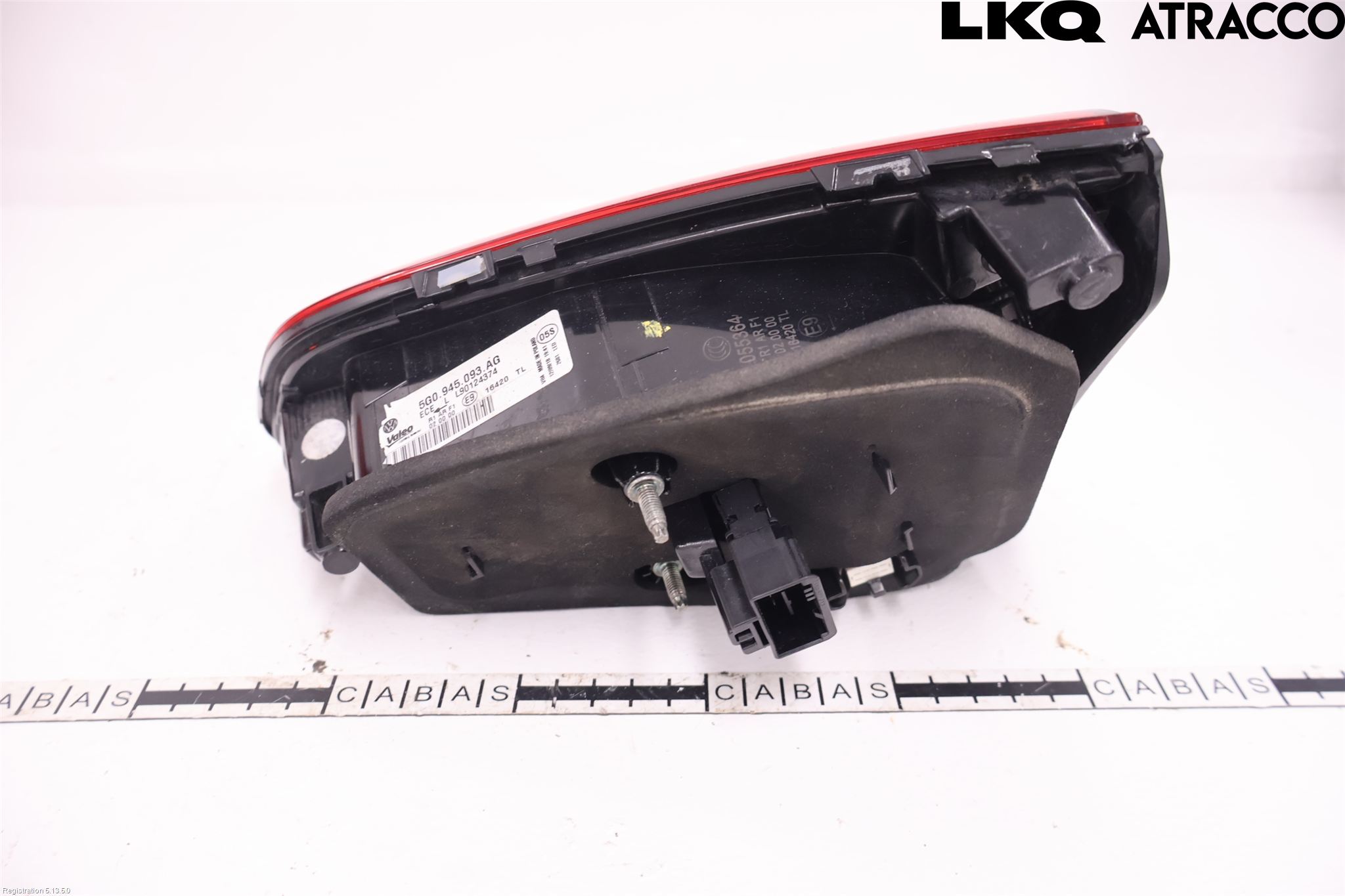 Volkswagen VW GOLF / E-GOLF VII 13-20 Bakljus Lucka Vä