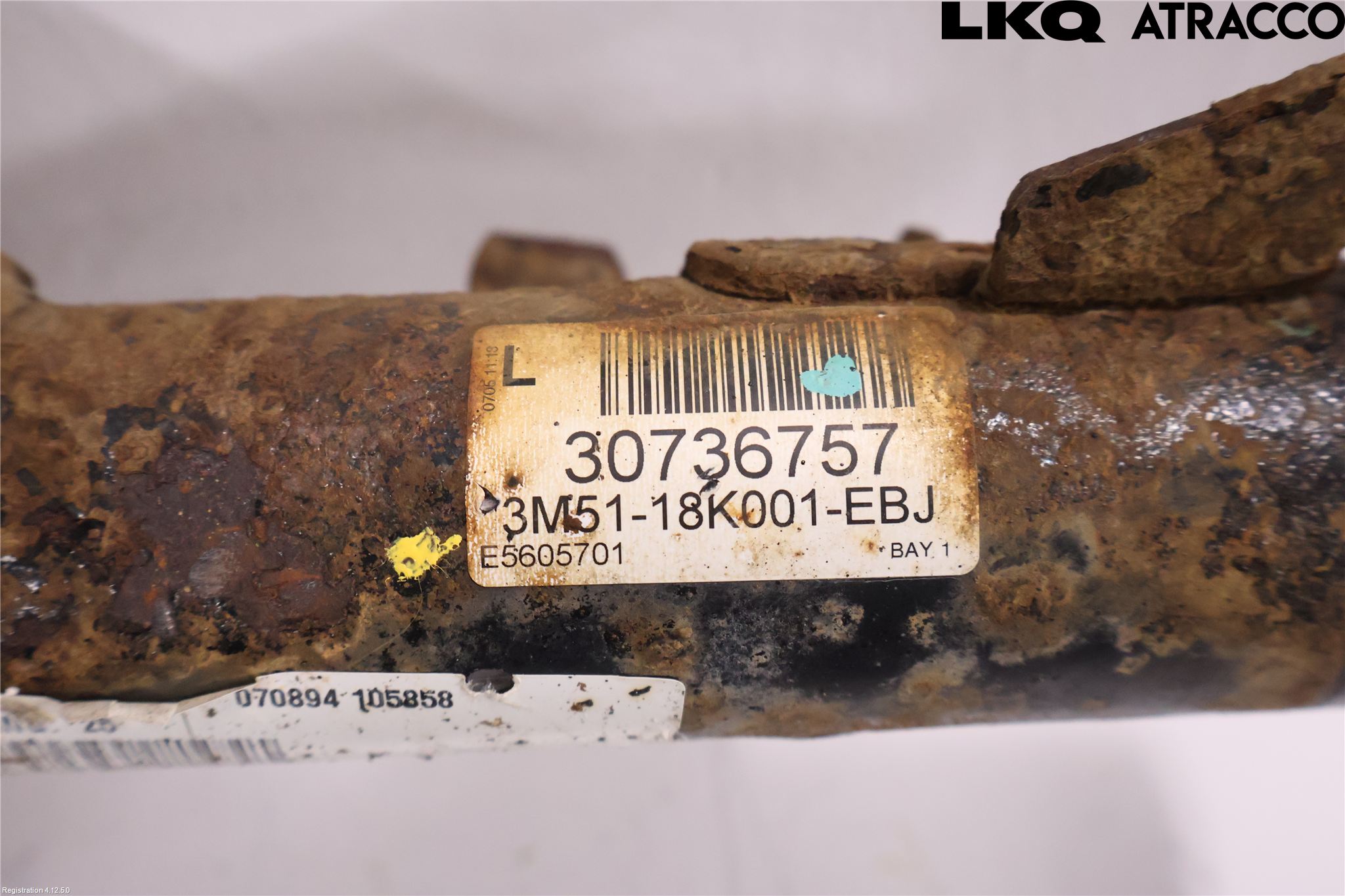 Volvo V50 04-07 Fjäderben Fram Vänster