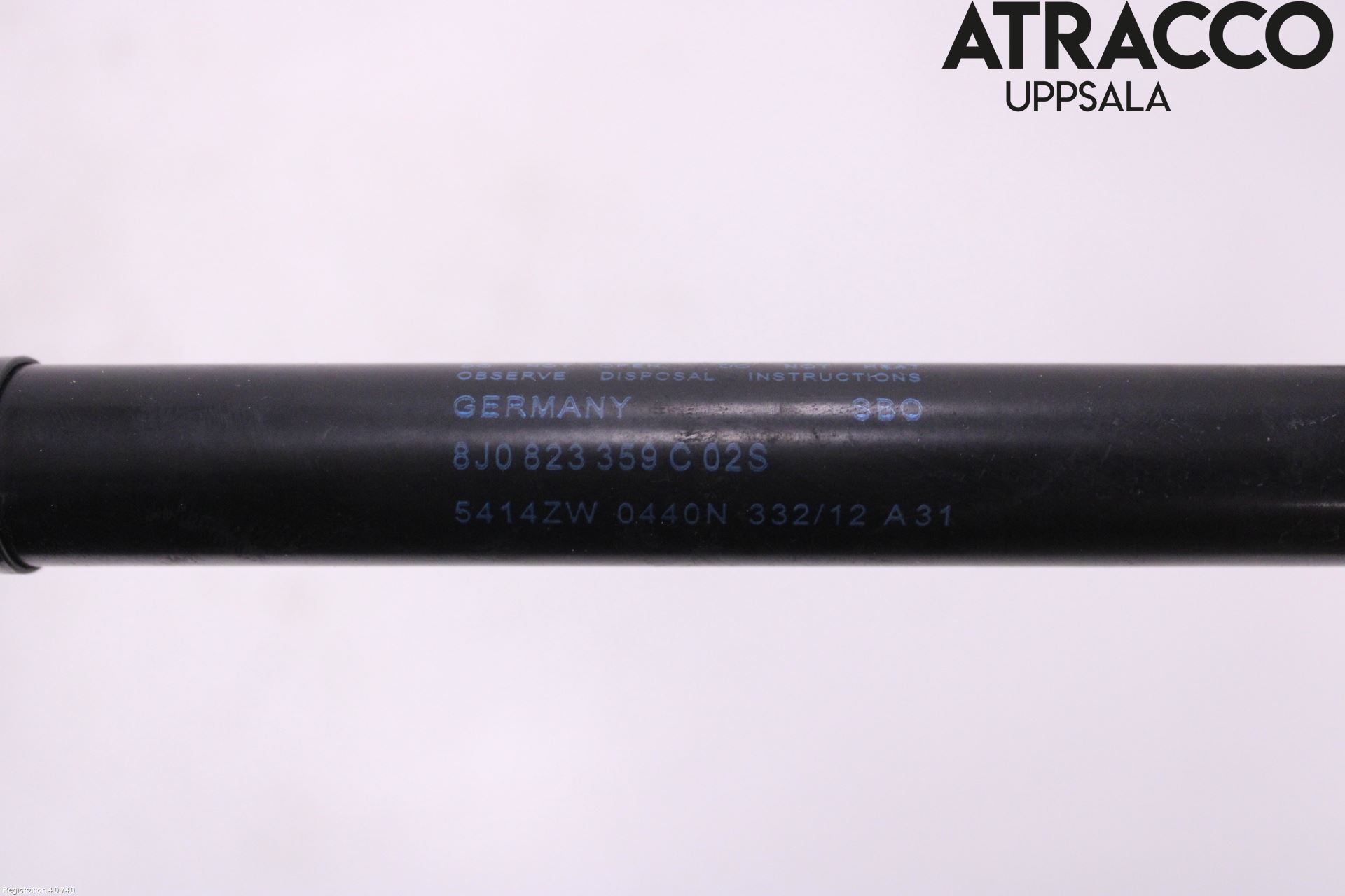 Audi TT/TTS 07-14 Gasfjäder Motorhuv