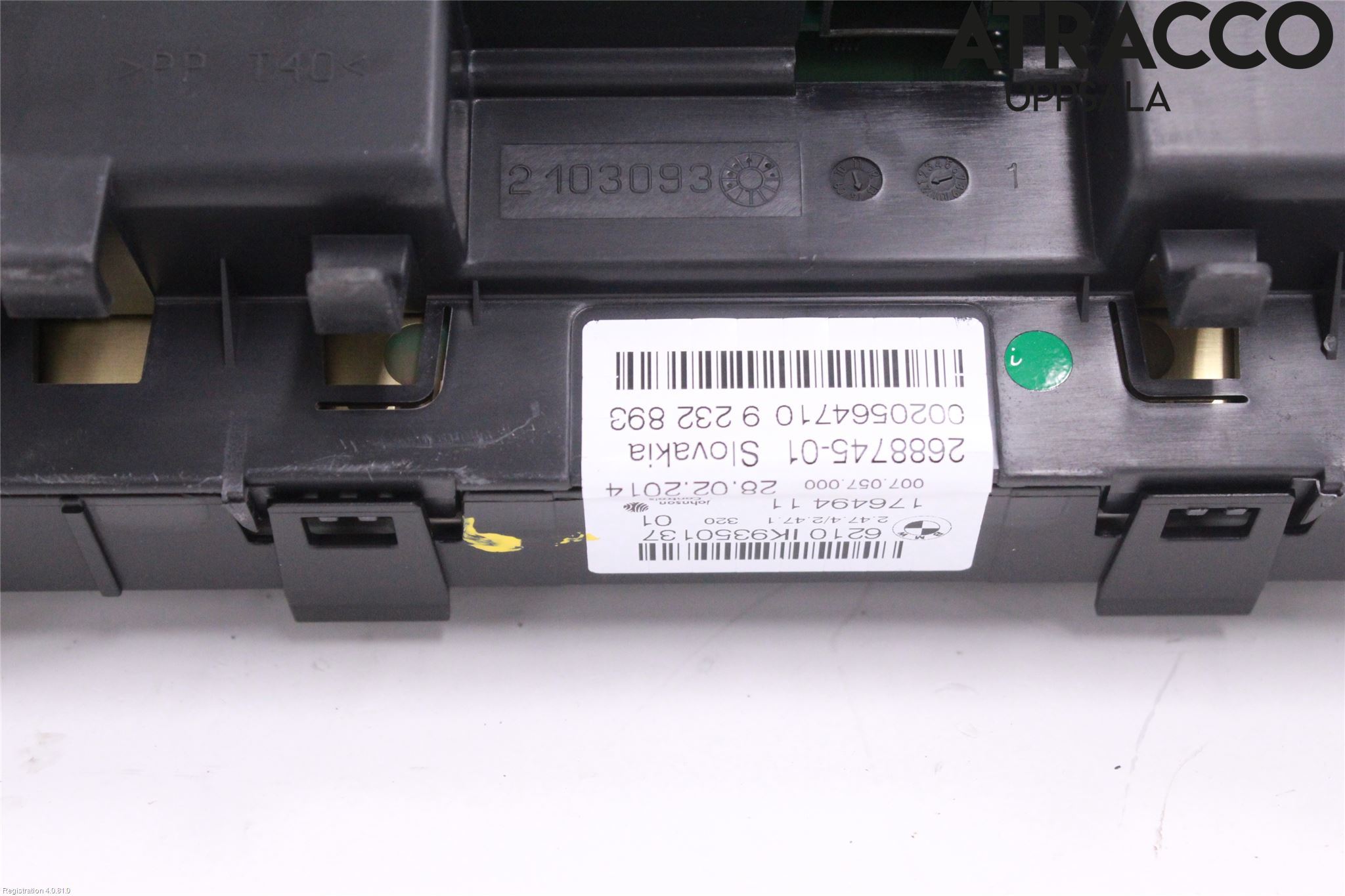 BMW 3 GT F34 13-19 Instrument Hast