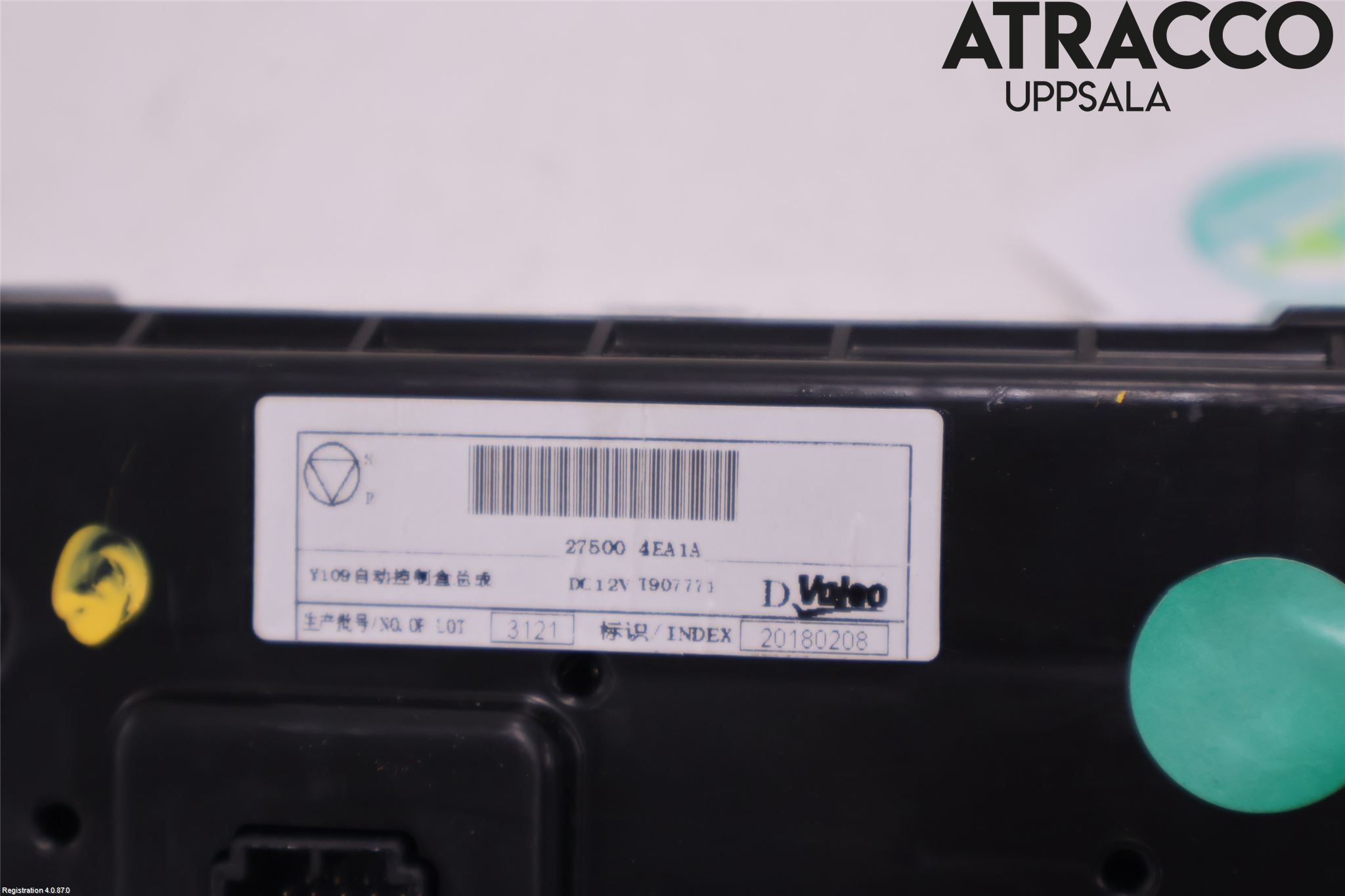 Nissan QASHQAI 17-21 Ac Styrenhet Ac Manöveren