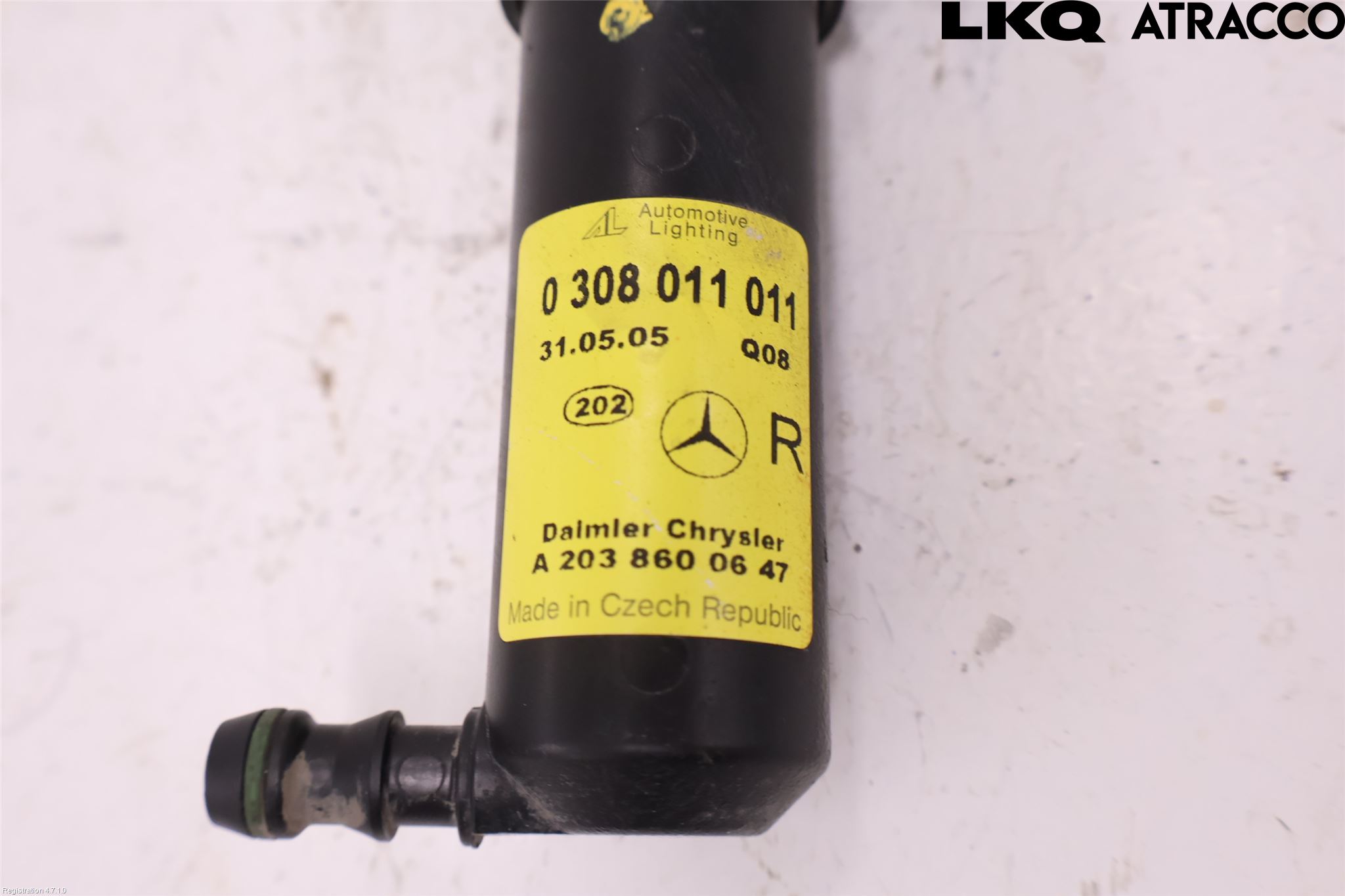Mercedes-Benz MB C (203) 00-07 Spolarmunstycke Strålkastare