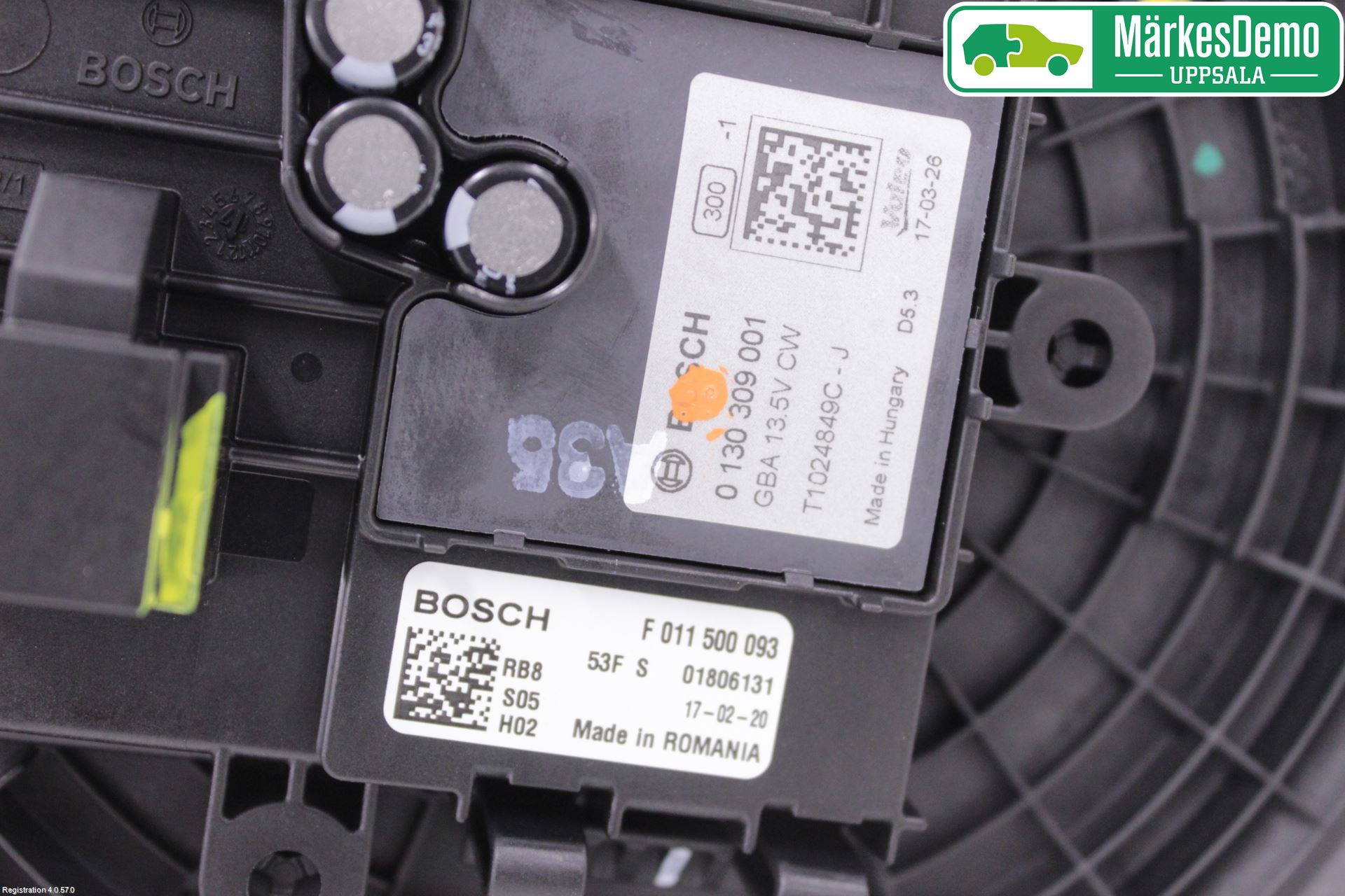 Mercedes-Benz MB C-KLASS (W205) 14-21 Värmefläkt