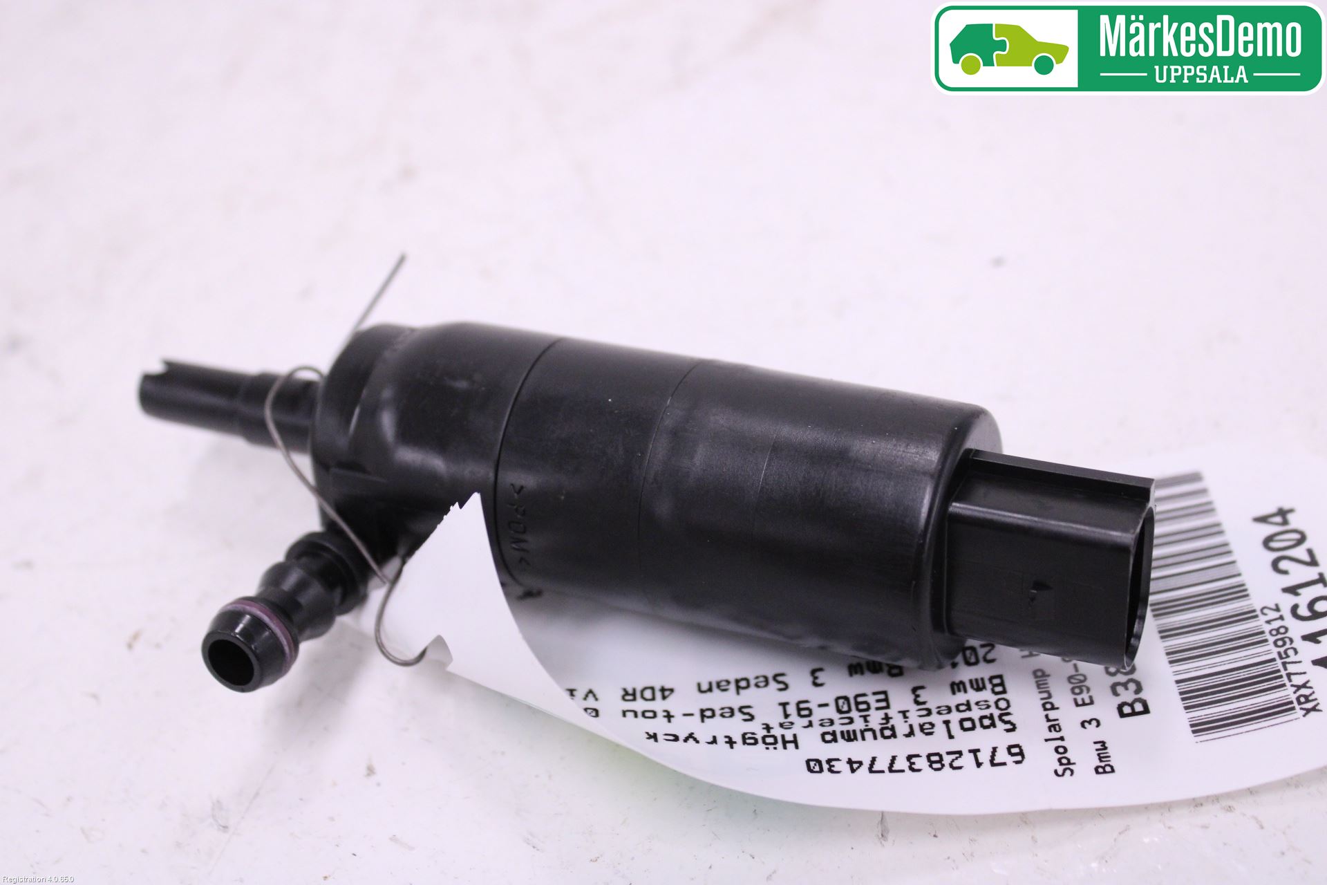 BMW 3 E90/91 SED/TOU 05-12 Spolarpump Högtryck