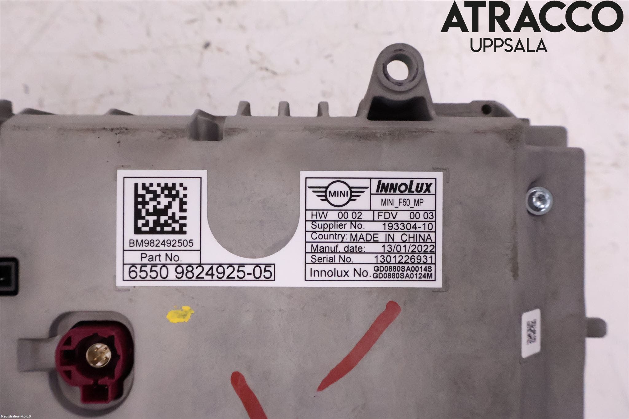 Mini COUNTRYMAN F60 17-23 Bildskärm