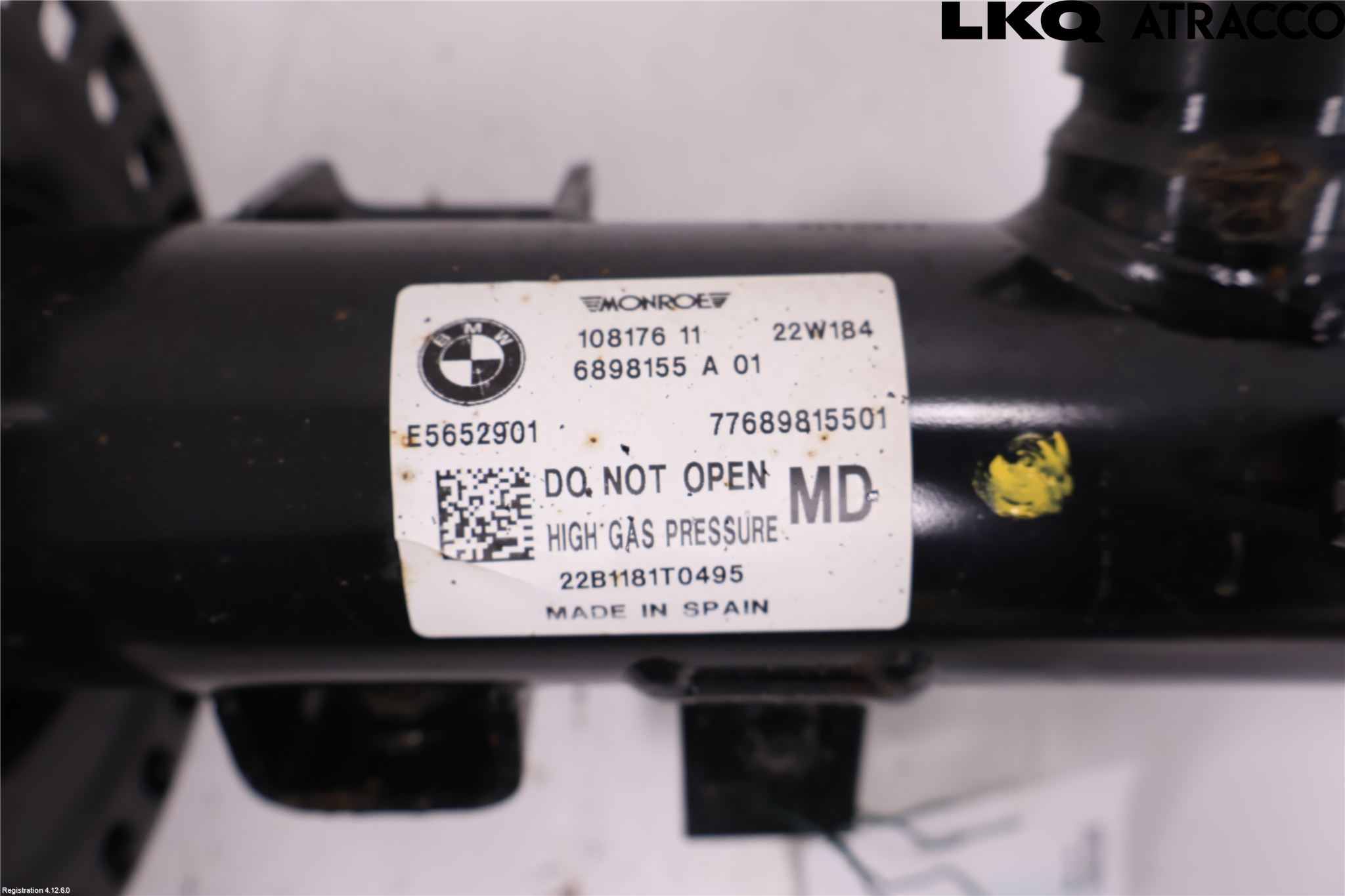 BMW iX3 G08 21- Fjäderben Fram Vänster