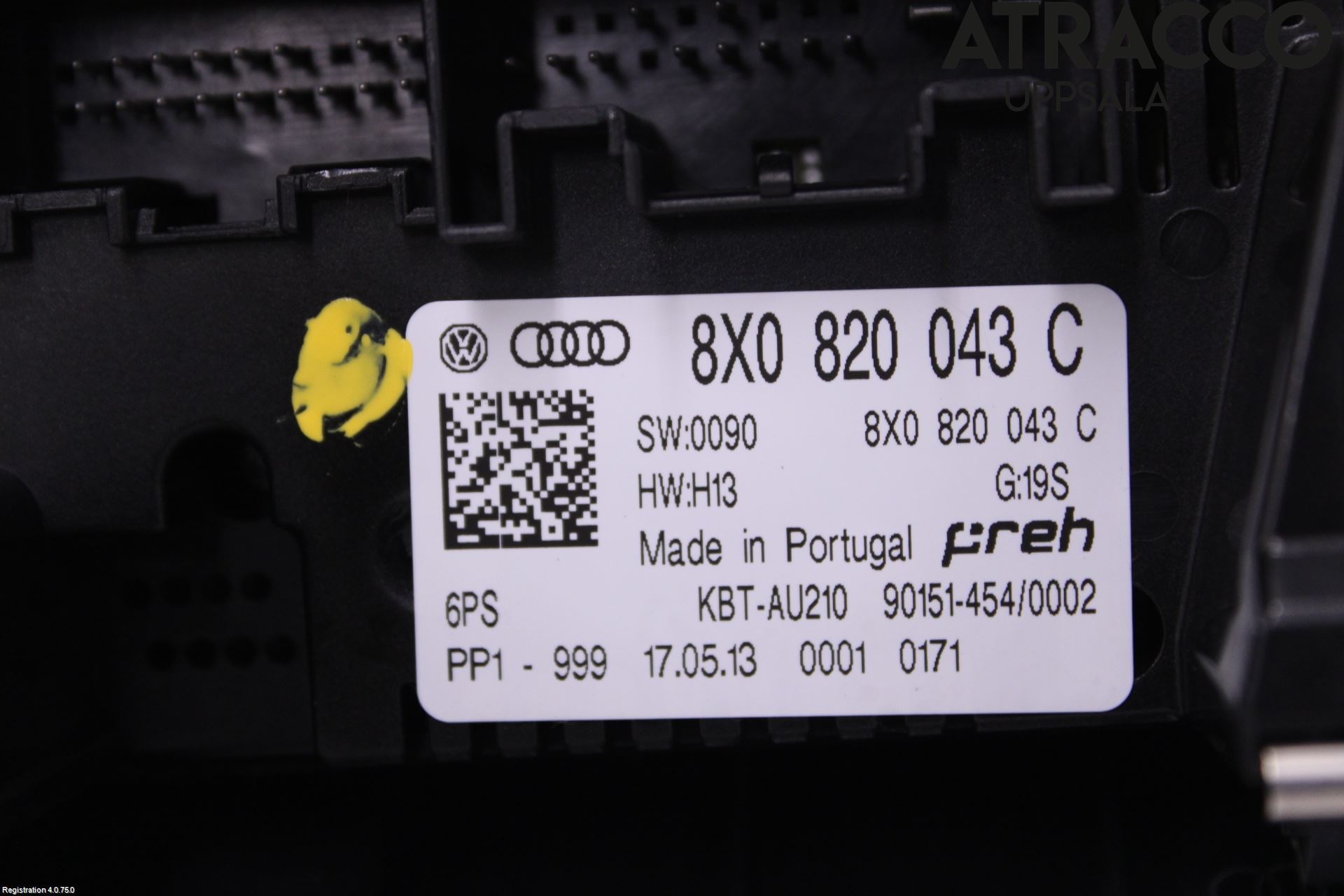 Audi A1/S1 11-18 Ac Styrenhet Ac Manöveren