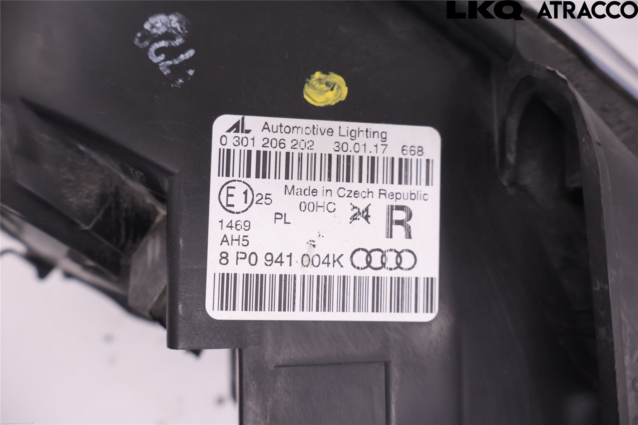 Audi A3/S3 05-13 Strålkastare Höger