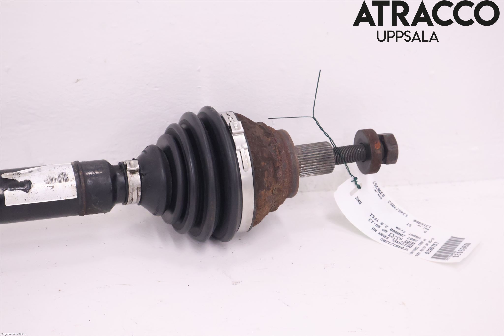 Audi A3/S3 05-13 Drivaxel Fram Höger