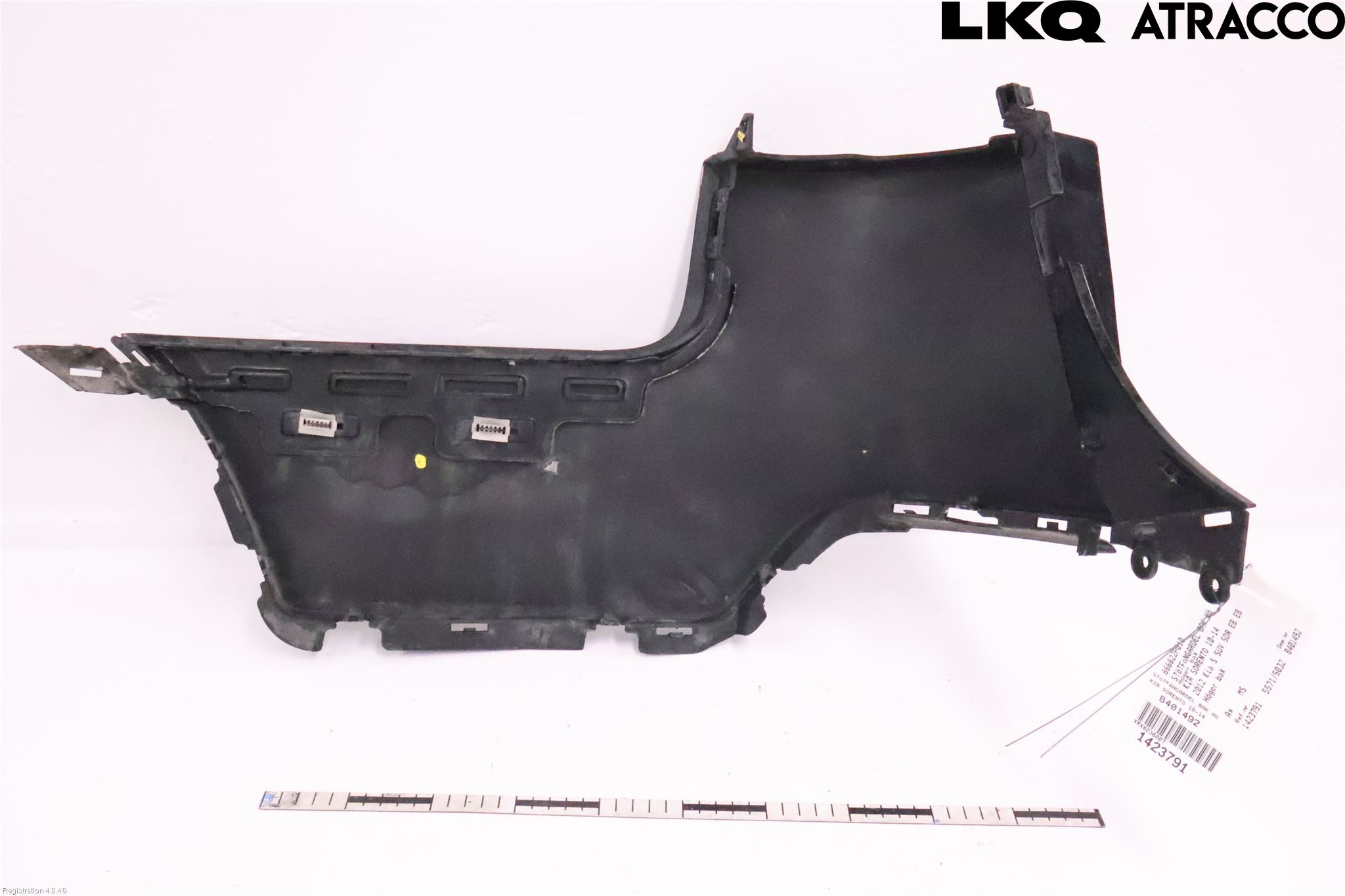 Kia SORENTO 10-14 Stötfångardel Bak Hö