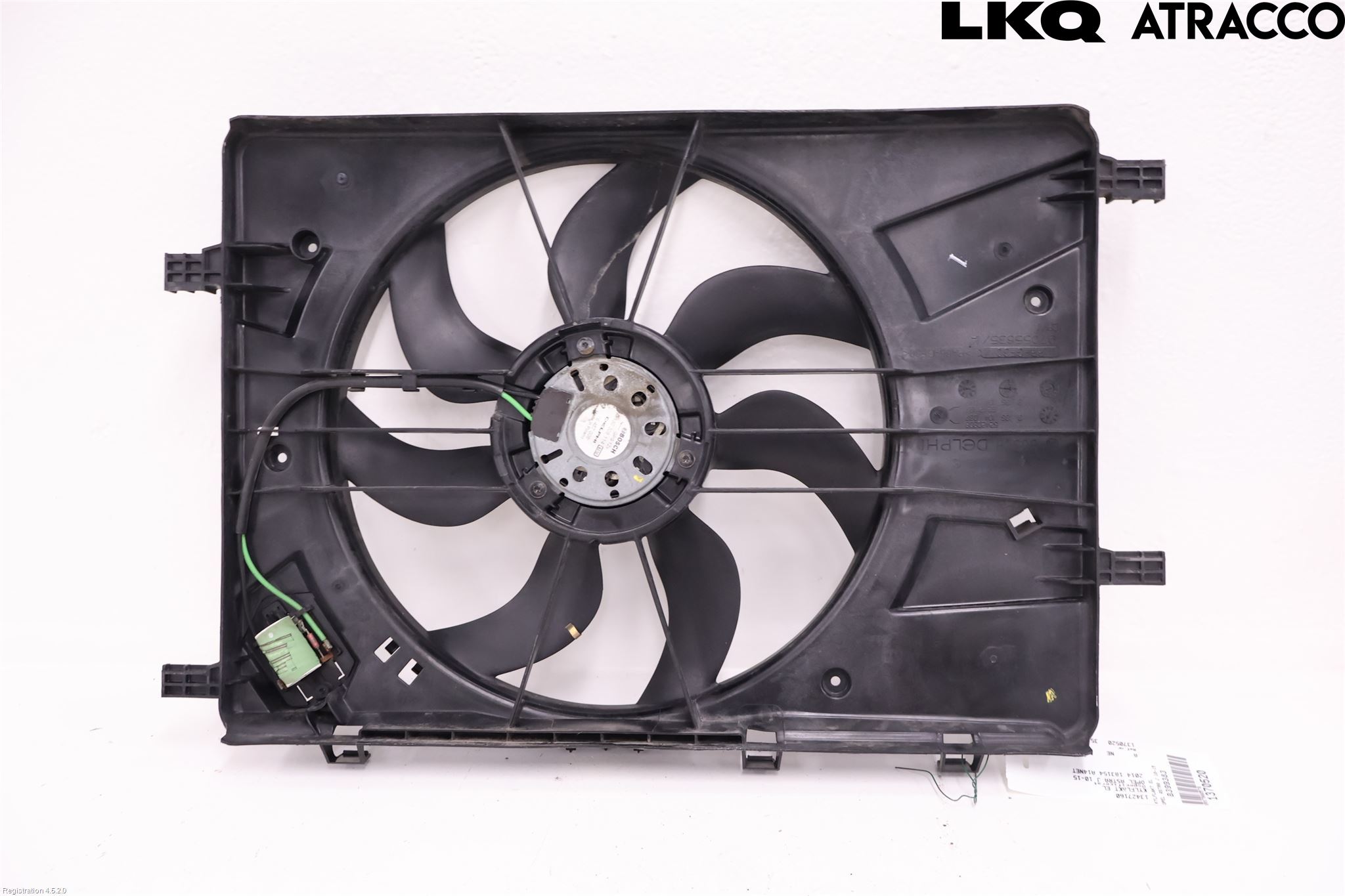 Opel ASTRA J 10-15 Kylfläkt El