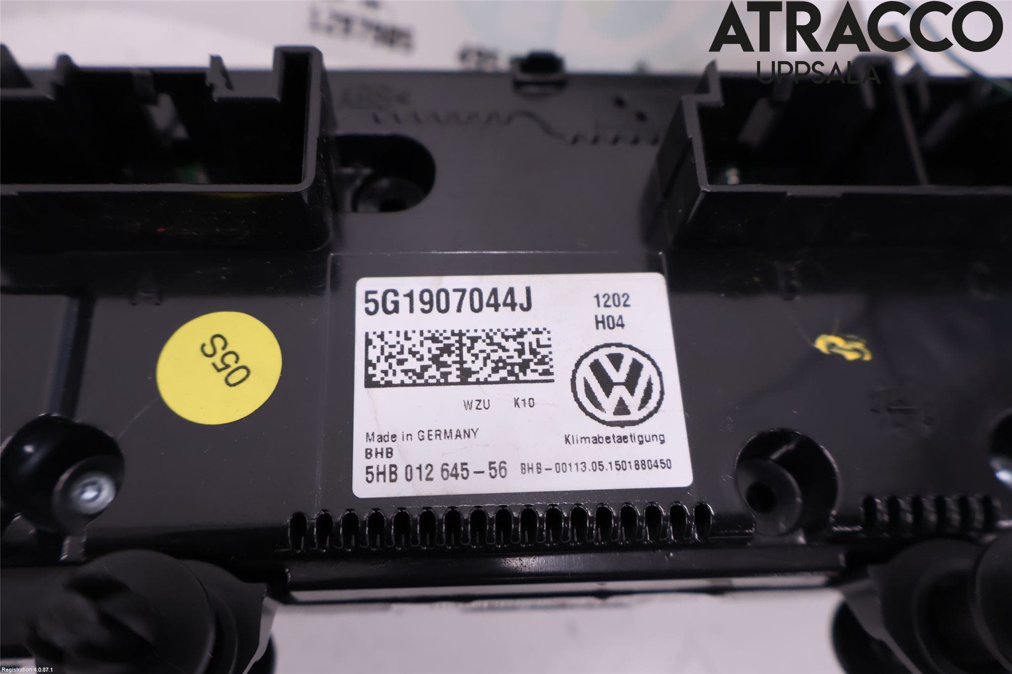 Volkswagen VW PASSAT 15-19 Ac Styrenhet Ac Manöveren