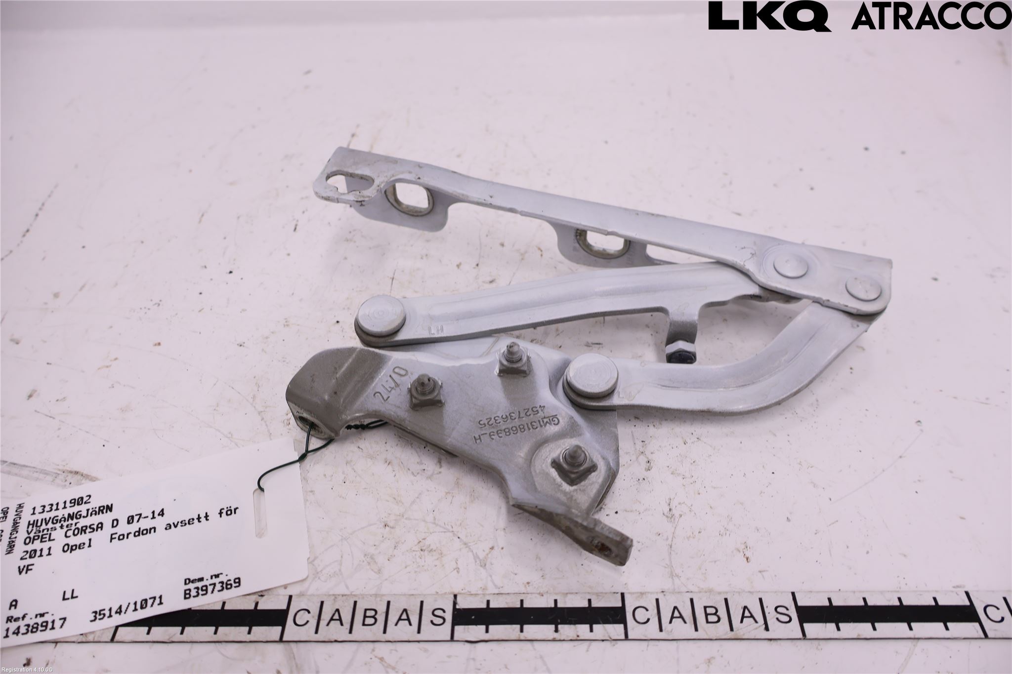 Opel CORSA D 07-14 Huvgångjärn