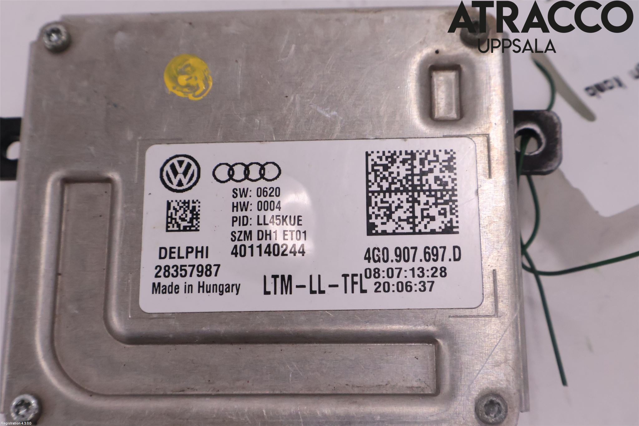 Audi A6/S6 4G 11-18 Styrenhet Strålkastare