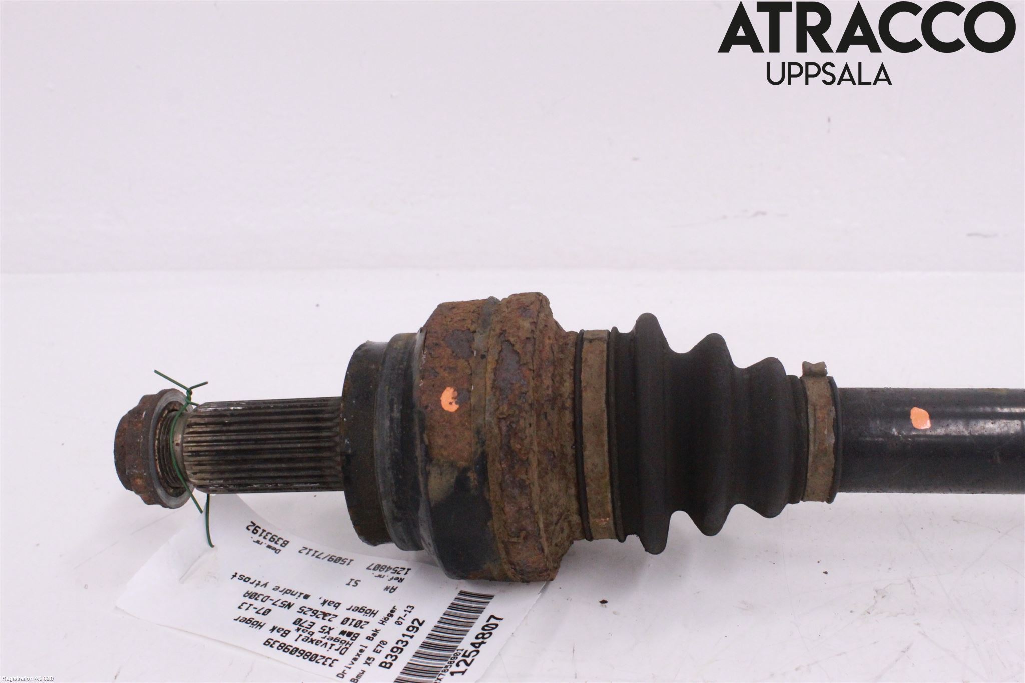 BMW X5 E70 07-13 Drivaxel Bak Höger