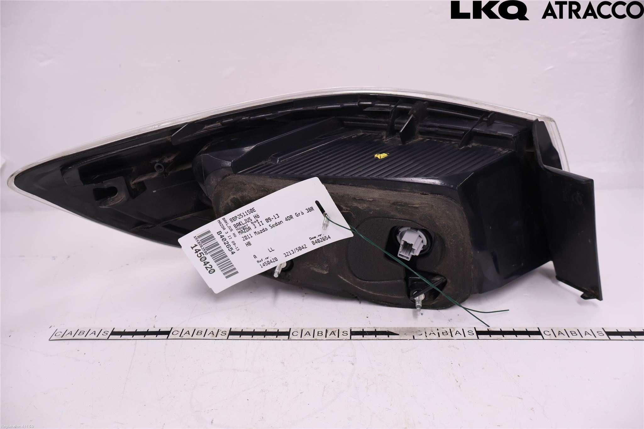 Mazda 3 II 09-13 Bakljus Höger
