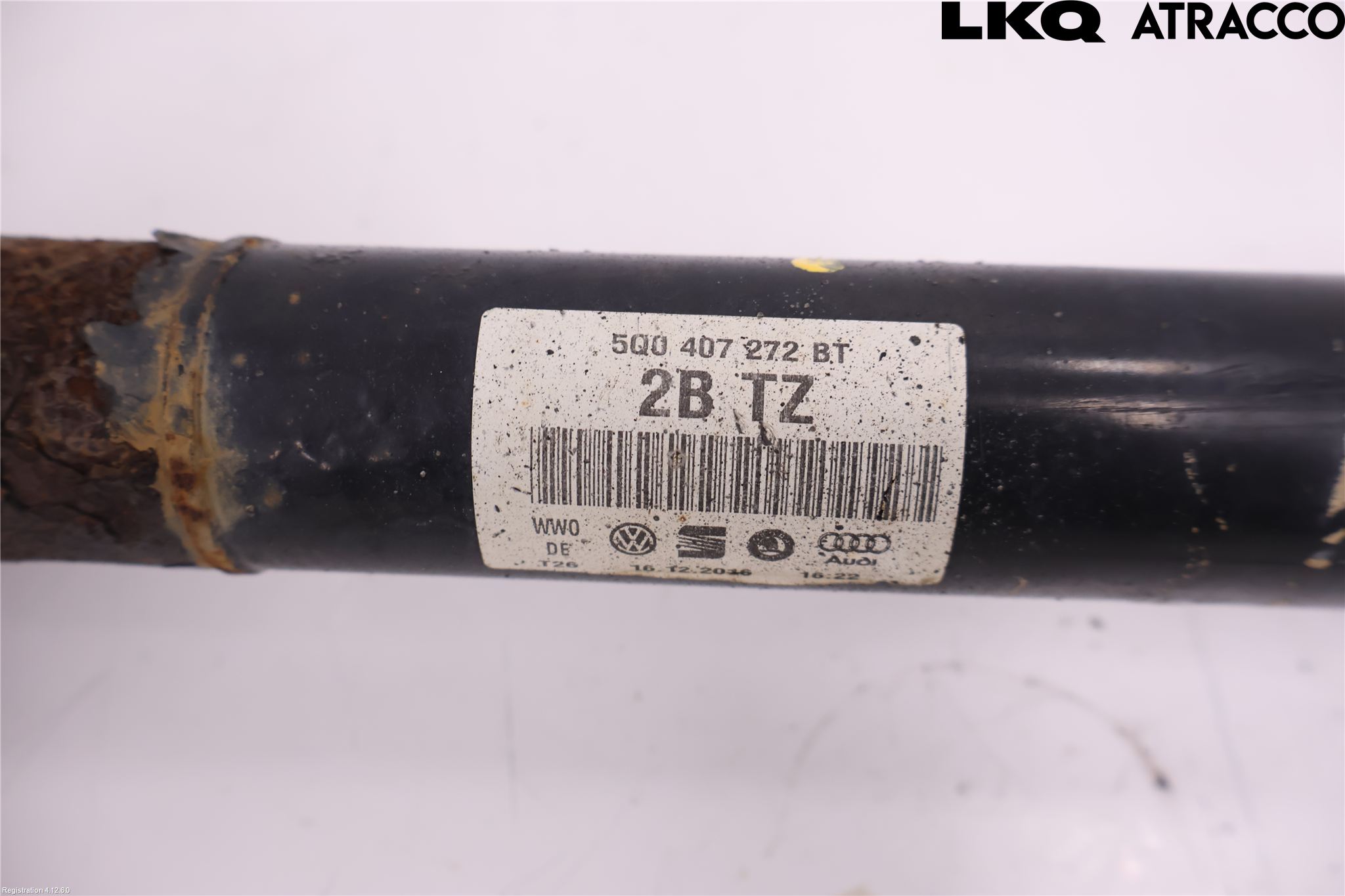 Volkswagen VW CADDY 16-20 Drivaxel Fram Höger