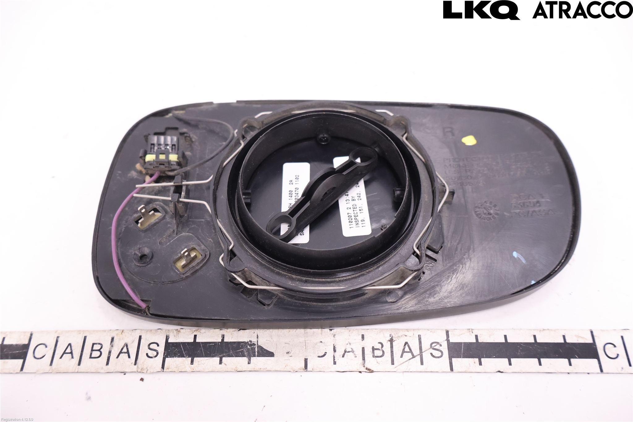 Saab 9-3 VER2/VER3 08-15 Spegelglas Hö