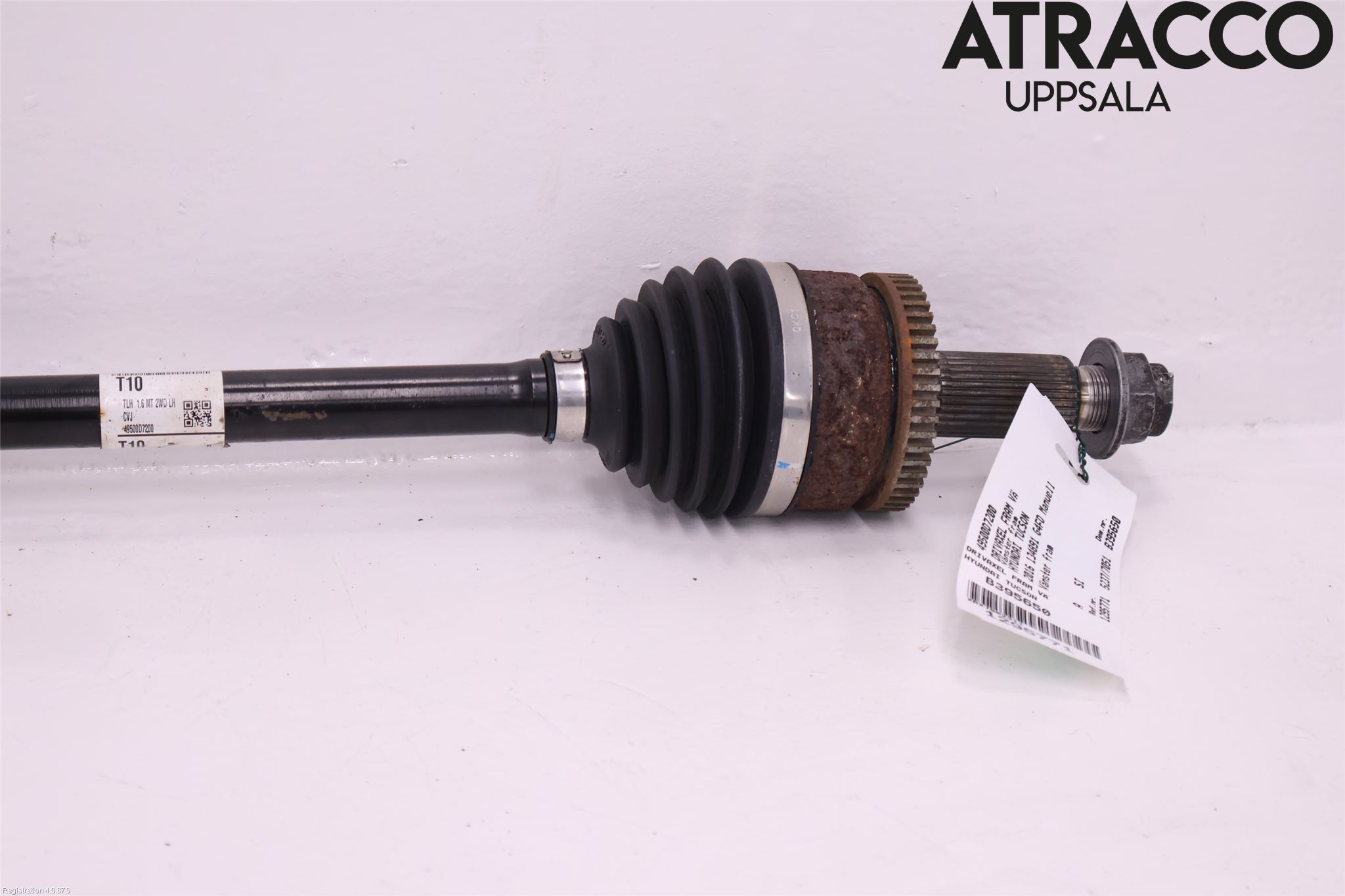 Hyundai TUCSON 05- Drivaxel Fram Vänster